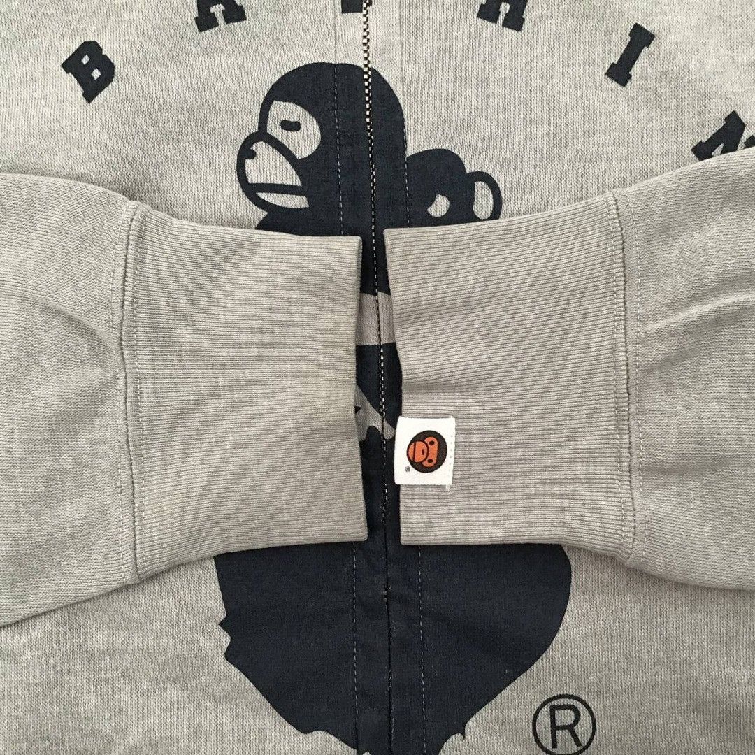 Bape BAPE Milo College Logo Full Zip Hoodie a bathing ape NIGO Size US S / EU 44-46 / 1 - 6 Thumbnail