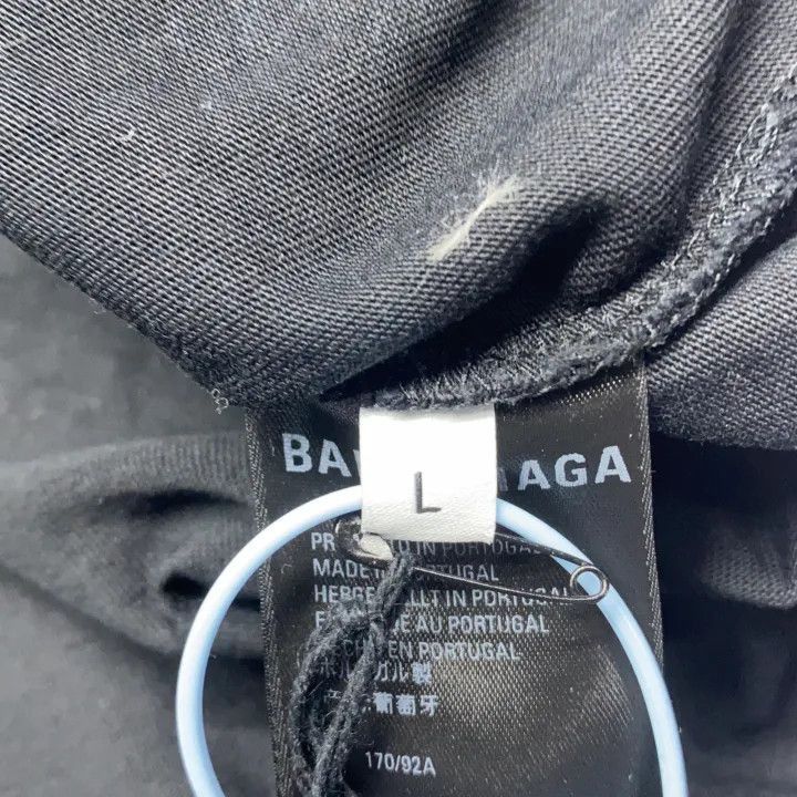 Balenciaga Balenciaga Paris Logo Graphic T-Shirt 0079-2507 Size L / US 10 / IT 46 - 3 Thumbnail
