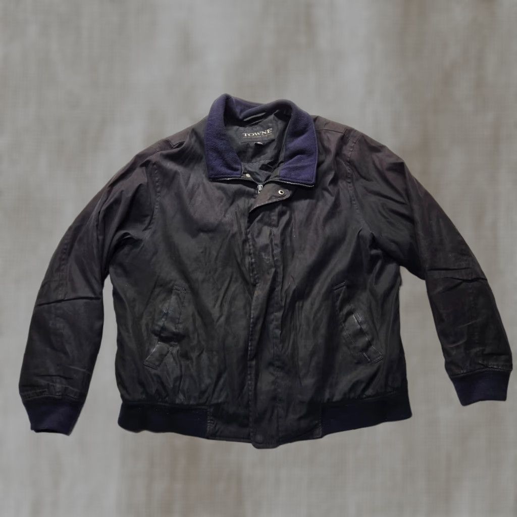 London Fog London Fog Coat Jacket Towne Dark Gray Long Sleeve Snap Zip Up Adult Men's XL Size US XL / EU 56 / 4 - 1 Thumbnail