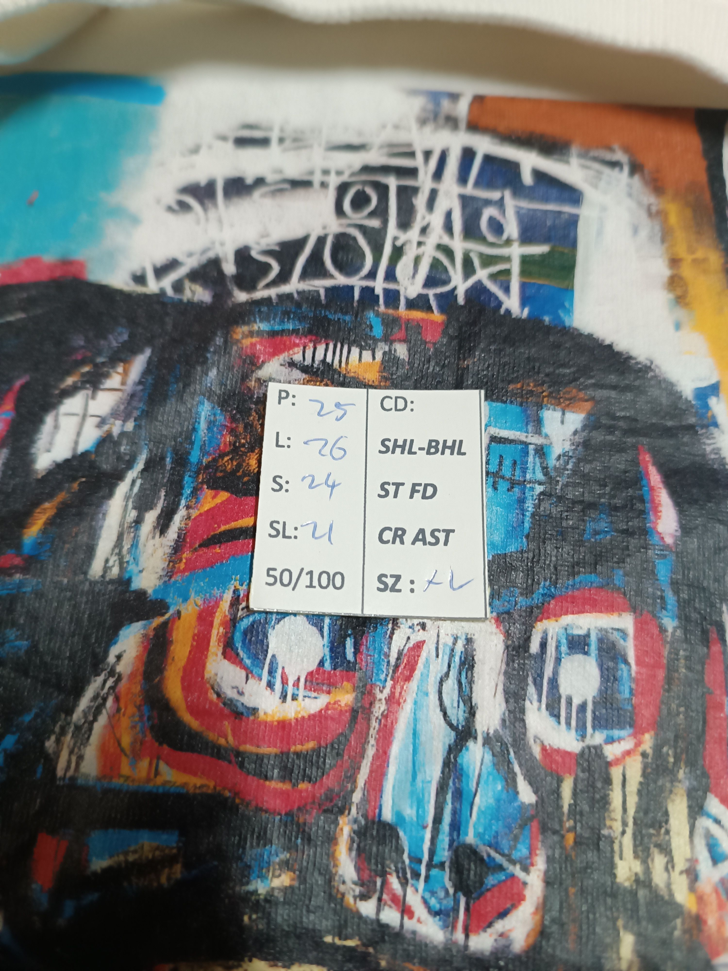 Jean-Michel Basquiat VINTAGE JEAN MICHEL BASQUIAT VERY RARE picasso warhol frida Size US L / EU 52-54 / 3 - 18 Thumbnail