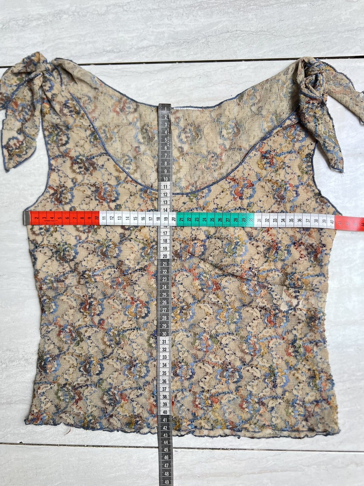 Anna Sui ANNA SUI Mesh Crop Tops Size XS / US 0-2 / IT 36-38 - 6 Thumbnail
