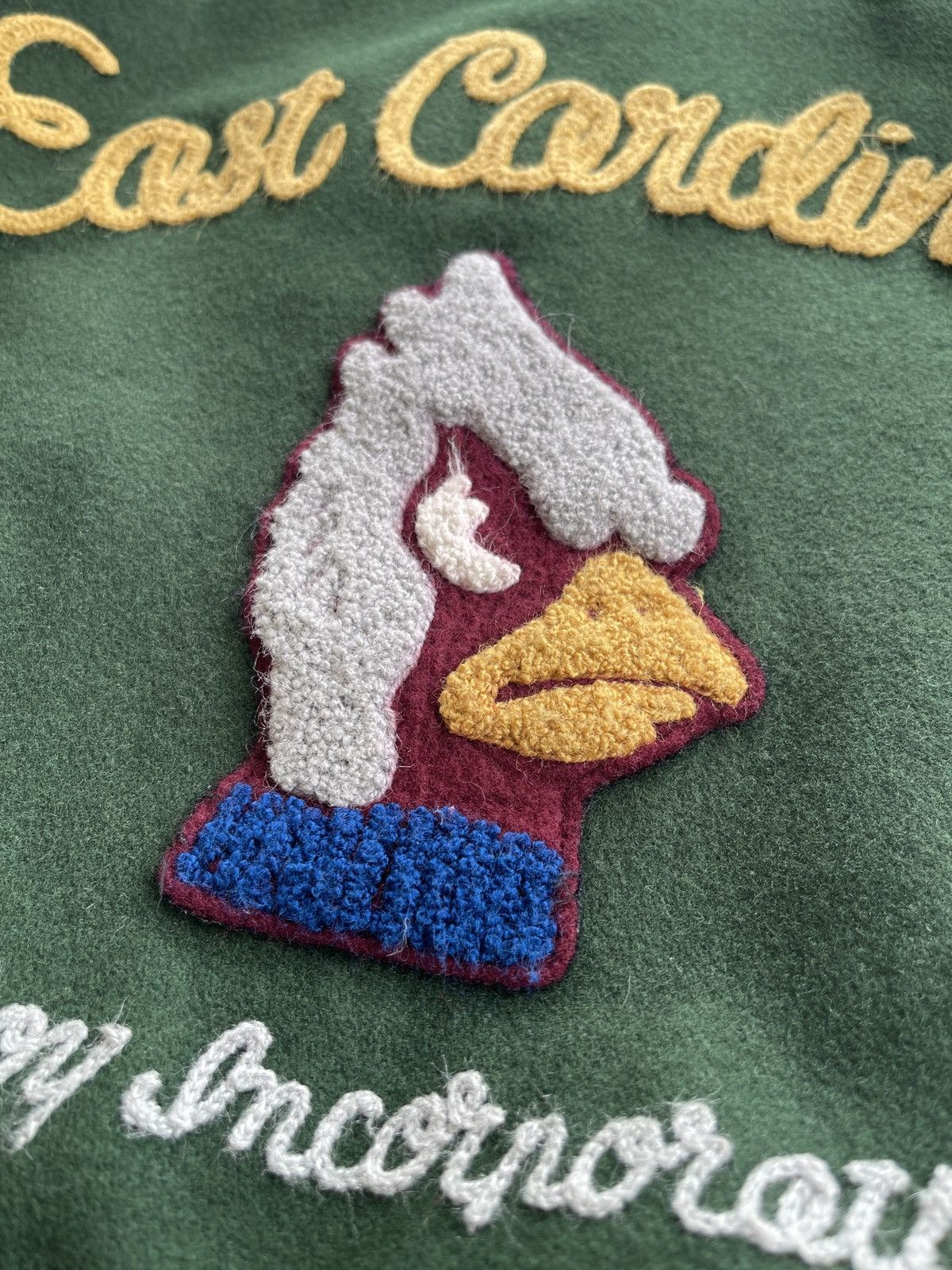 Japanese Brand Vintage East Cardinals Wool Bomber Jacket Size US M / EU 48-50 / 2 - 11 Thumbnail