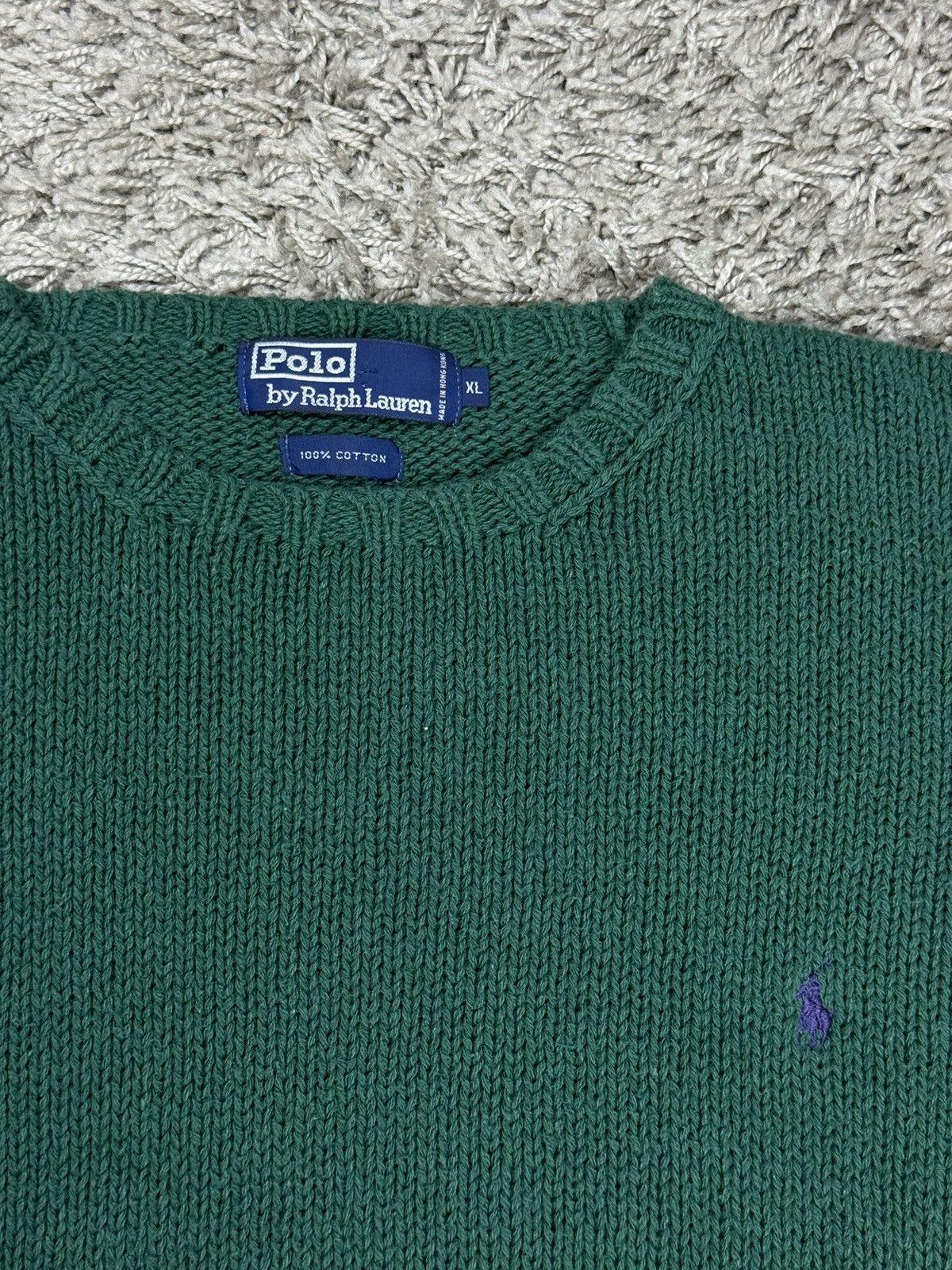 Polo Ralph Lauren Vintage sweater Polo Ralph Lauren original old money item Size US XL / EU 56 / 4 - 3 Thumbnail