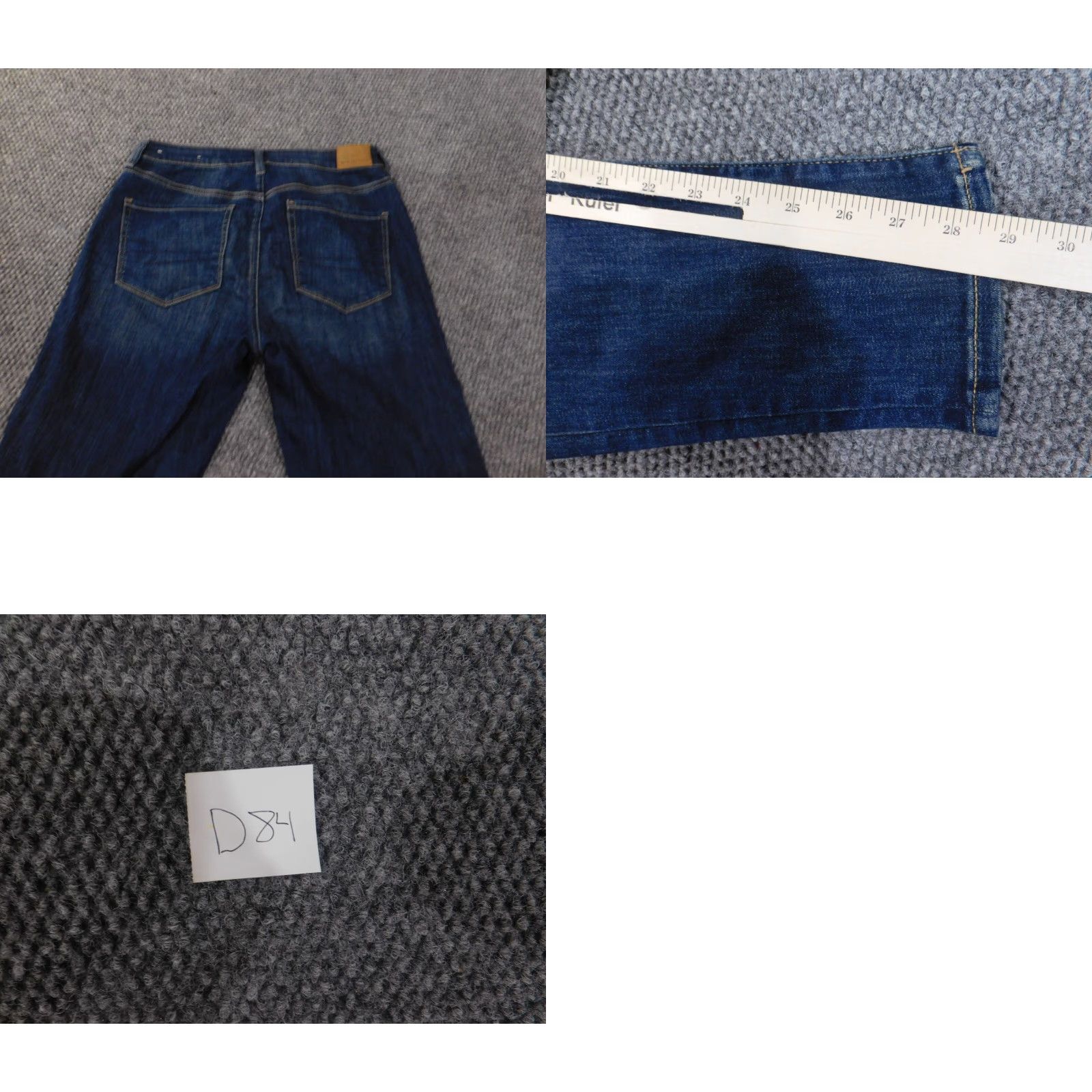 American Eagle Outfitters American Eagle Outfitters Jeans Women Jegging Blue Stretch Denim Hi Rise 8 Mid Rise 29in Inseam Zipper Button Closure Regular Size 8 Retro Size 30" / US 8 / IT 44 - 8 Thumbnail