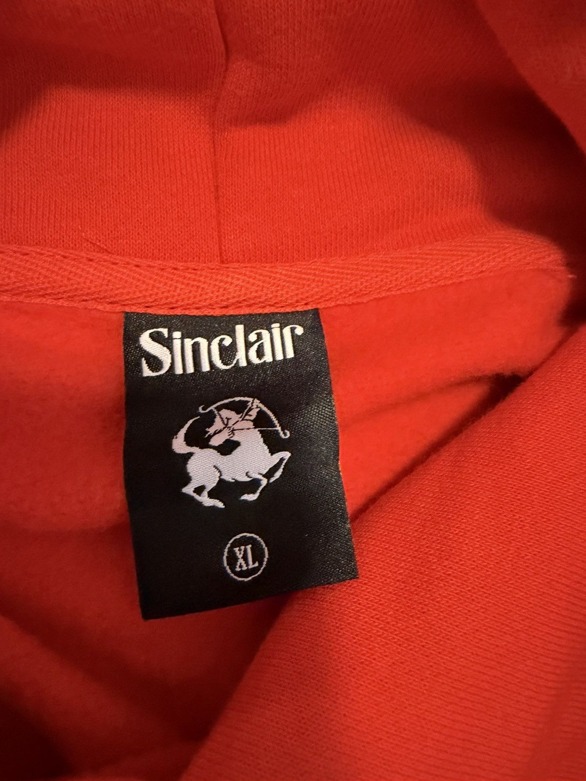 Sinclair Global Sinclair Logo Hoodie Red XL Size US XL / EU 56 / 4 - 4 Thumbnail