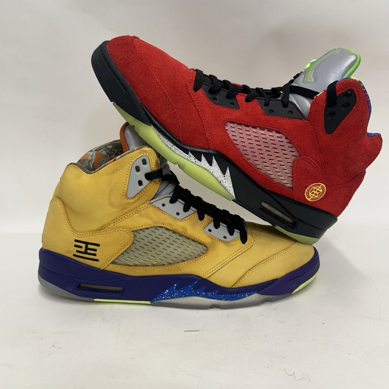Jordan Brand Nike Air Jordan Retro 5 Retro OG “What The” CZ5725-700 Size US 13 / EU 46 - 1 Thumbnail
