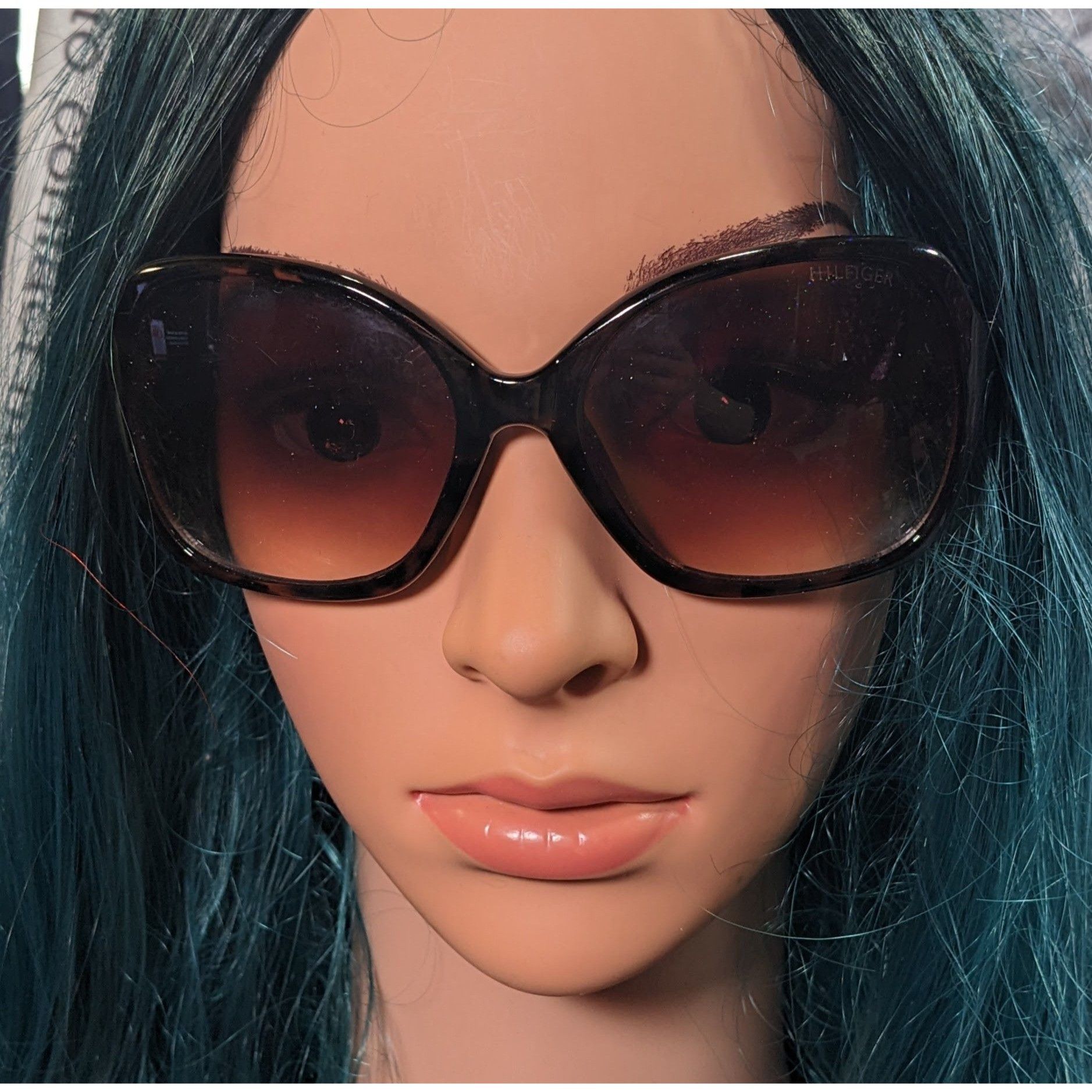 Tommy Hilfiger Tommy Hilfiger Preppy Joy WP Tortoise And Gold Twist Sungles Size ONE SIZE - 9 Thumbnail