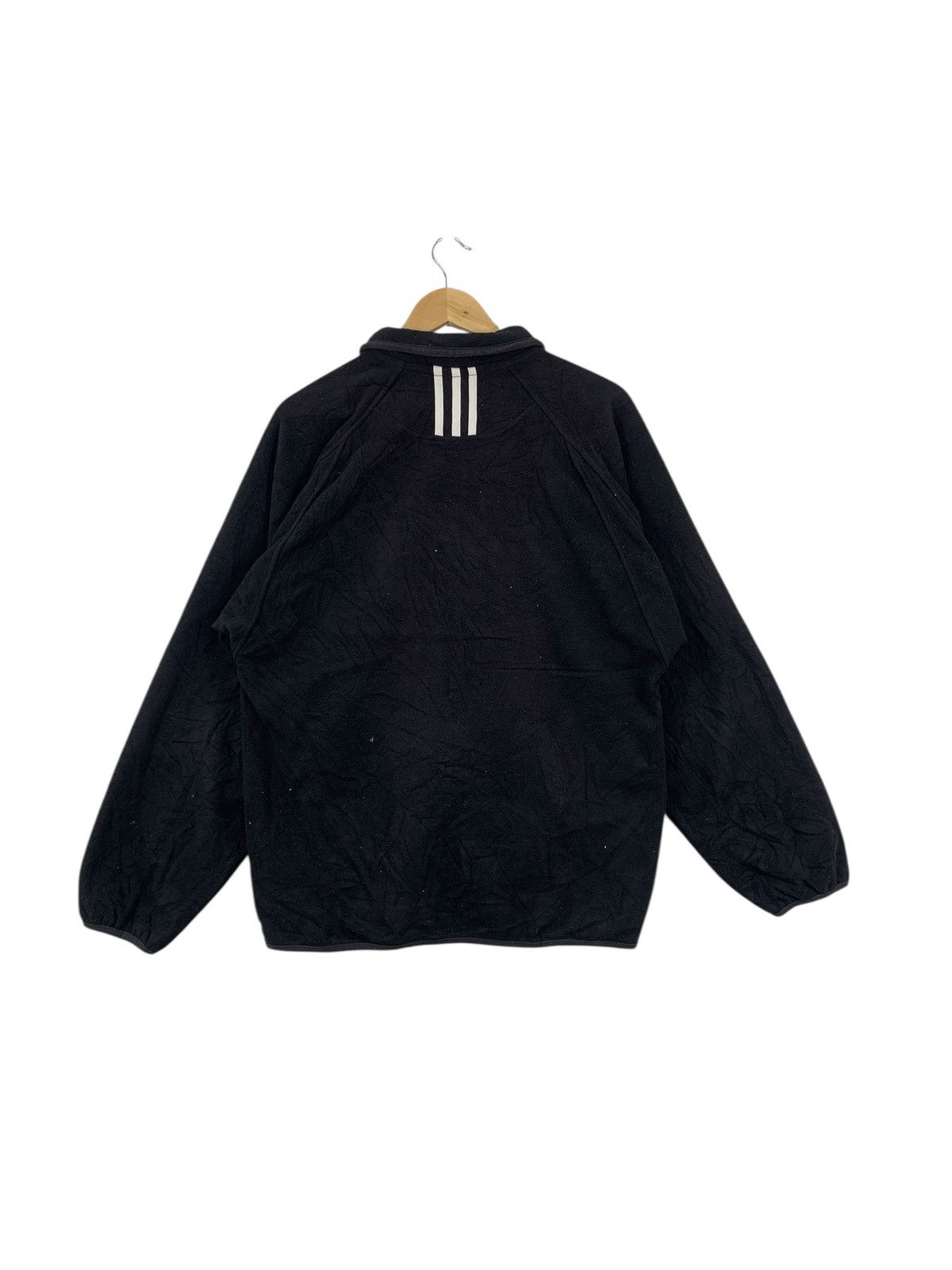 Adidas Vintage ADIDAS GOLF COLLECTION Fleece 3 Stripes Jacket Parka Size US L / EU 52-54 / 3 - 5 Thumbnail
