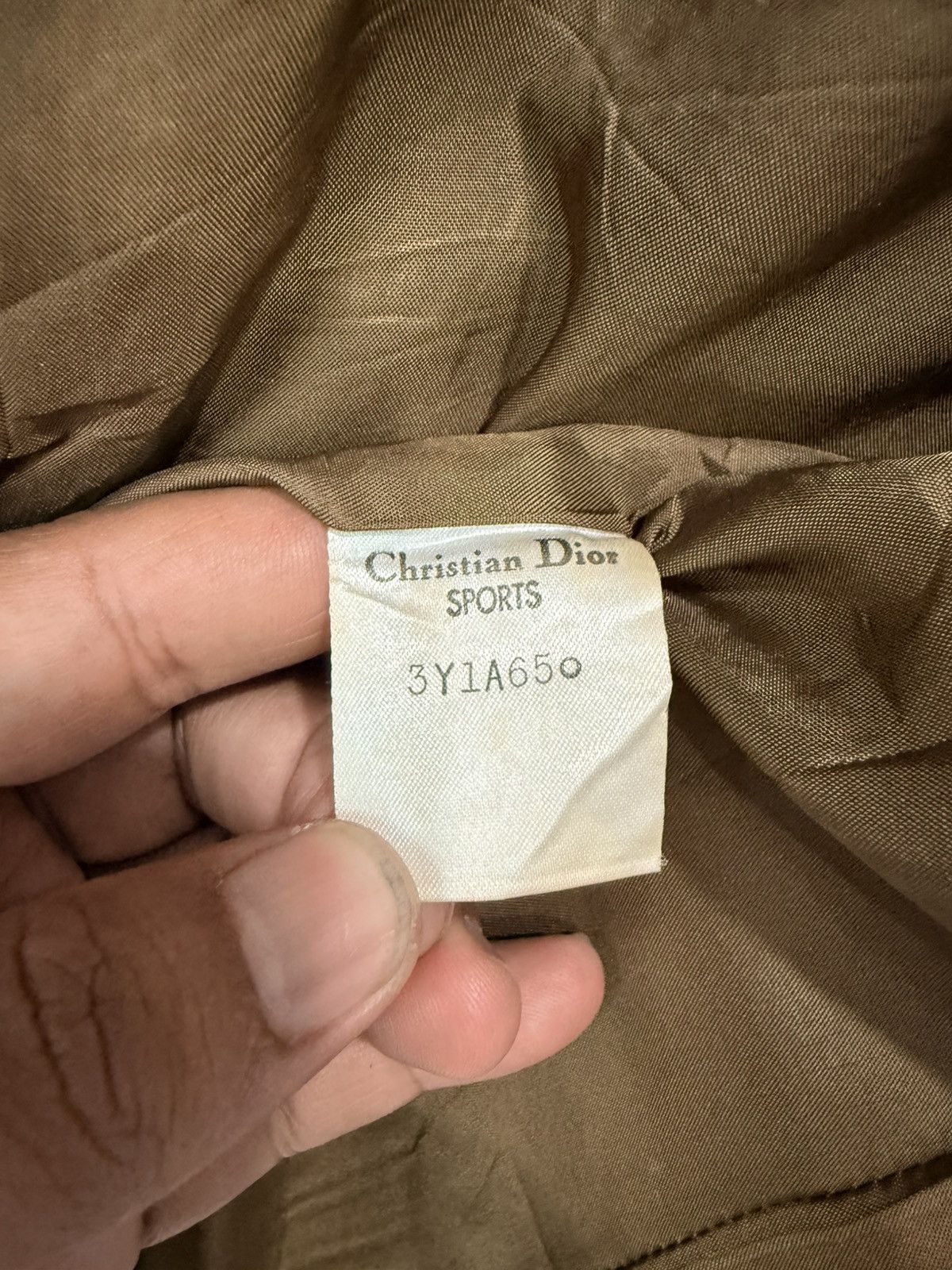 Dior Christian Dior Sports Brown Double Breasted Vintage Blazer Size M / US 6-8 / IT 42-44 - 11 Thumbnail