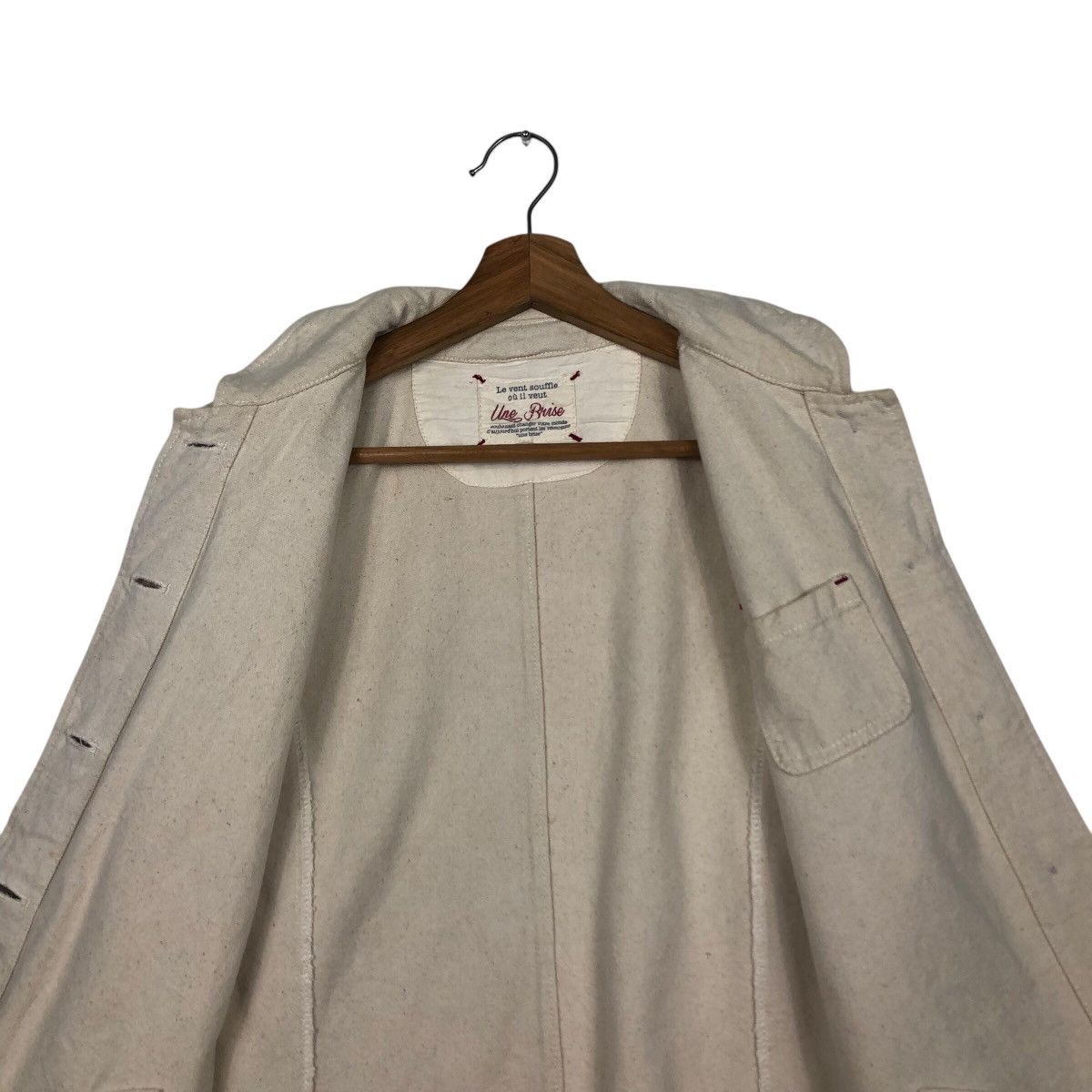 Japanese Brand 📌Vintage Deck Chore Jacket Le Vent Souffle Size US M / EU 48-50 / 2 - 15 Thumbnail