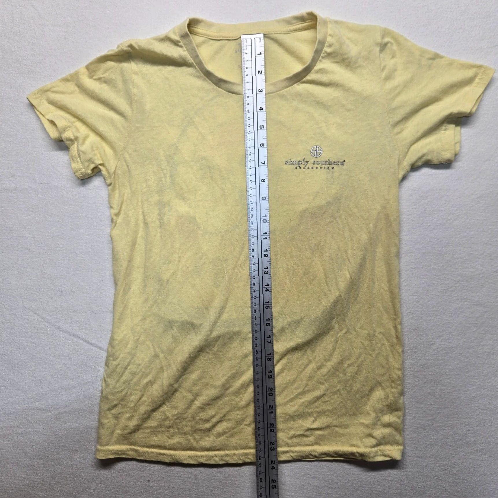 Vintage Genuine Simply Southern Country Raised Small Town Girl Yellow Cotton Tee Shirt Medium Size Size M / US 6-8 / IT 42-44 - 5 Thumbnail