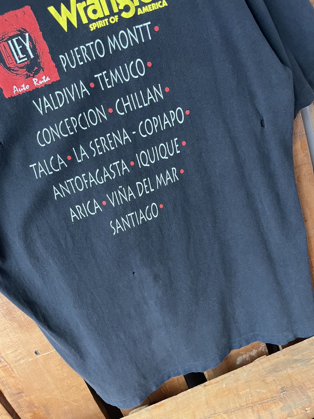Wrangler Vintage 1993 La Ley autoruta tour band t shirt Size US M / EU 48-50 / 2 - 6 Thumbnail
