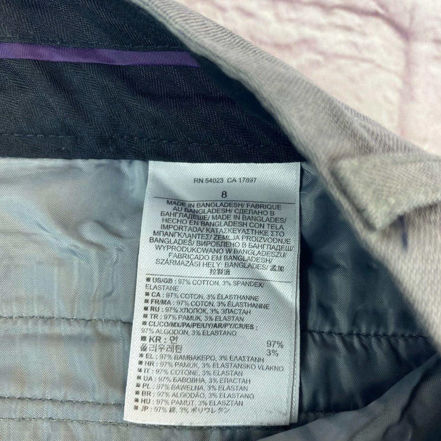 Banana Republic VINTAGE Banana Republic Womens Work Pants Petite Size 8 Jackson Fit Slim Ankle Trouser Size 30" / US 8 / IT 44 - 4 Thumbnail