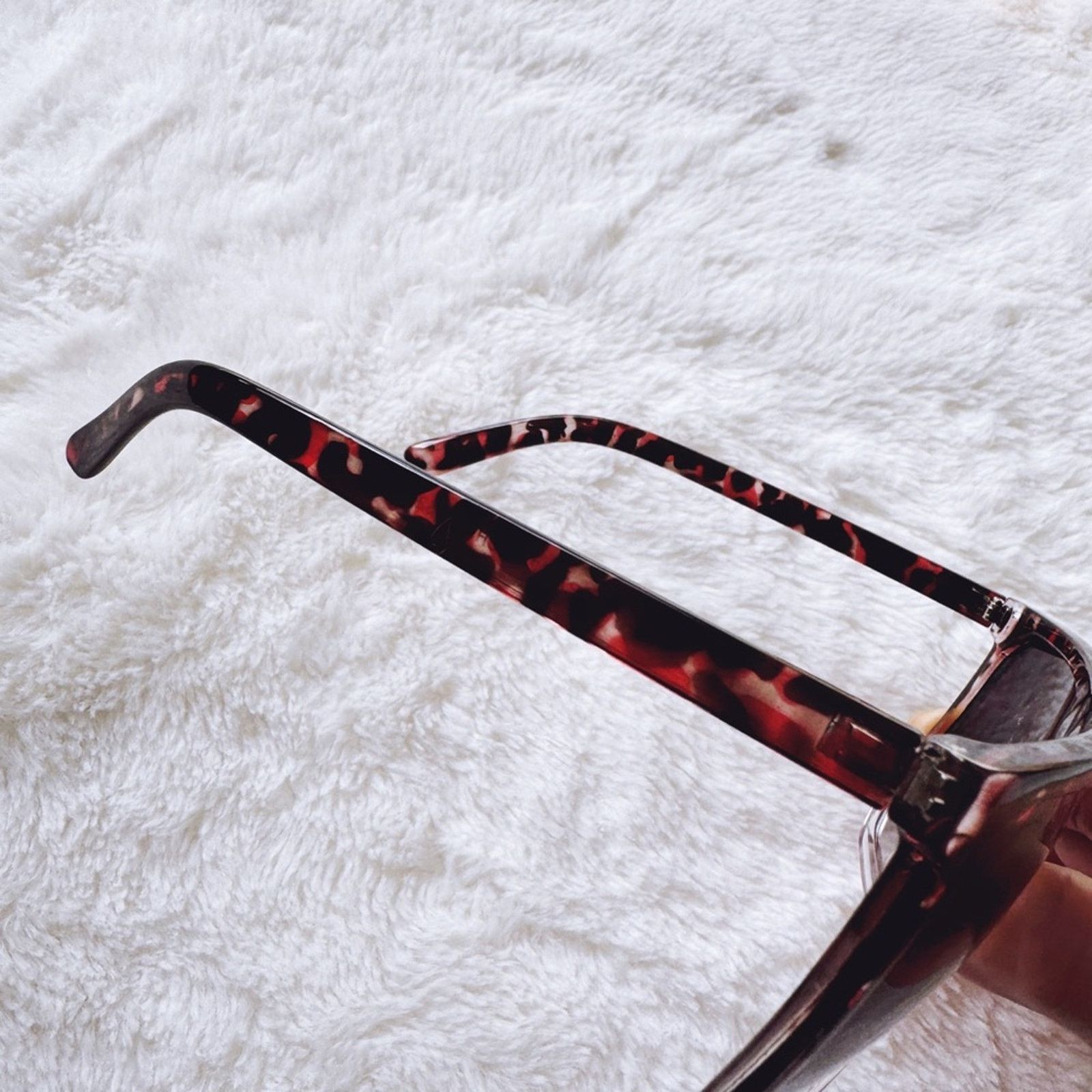 Other Kira Tortoise Brown & Clear Oversized Sunglasses Size ONE SIZE - 7 Thumbnail