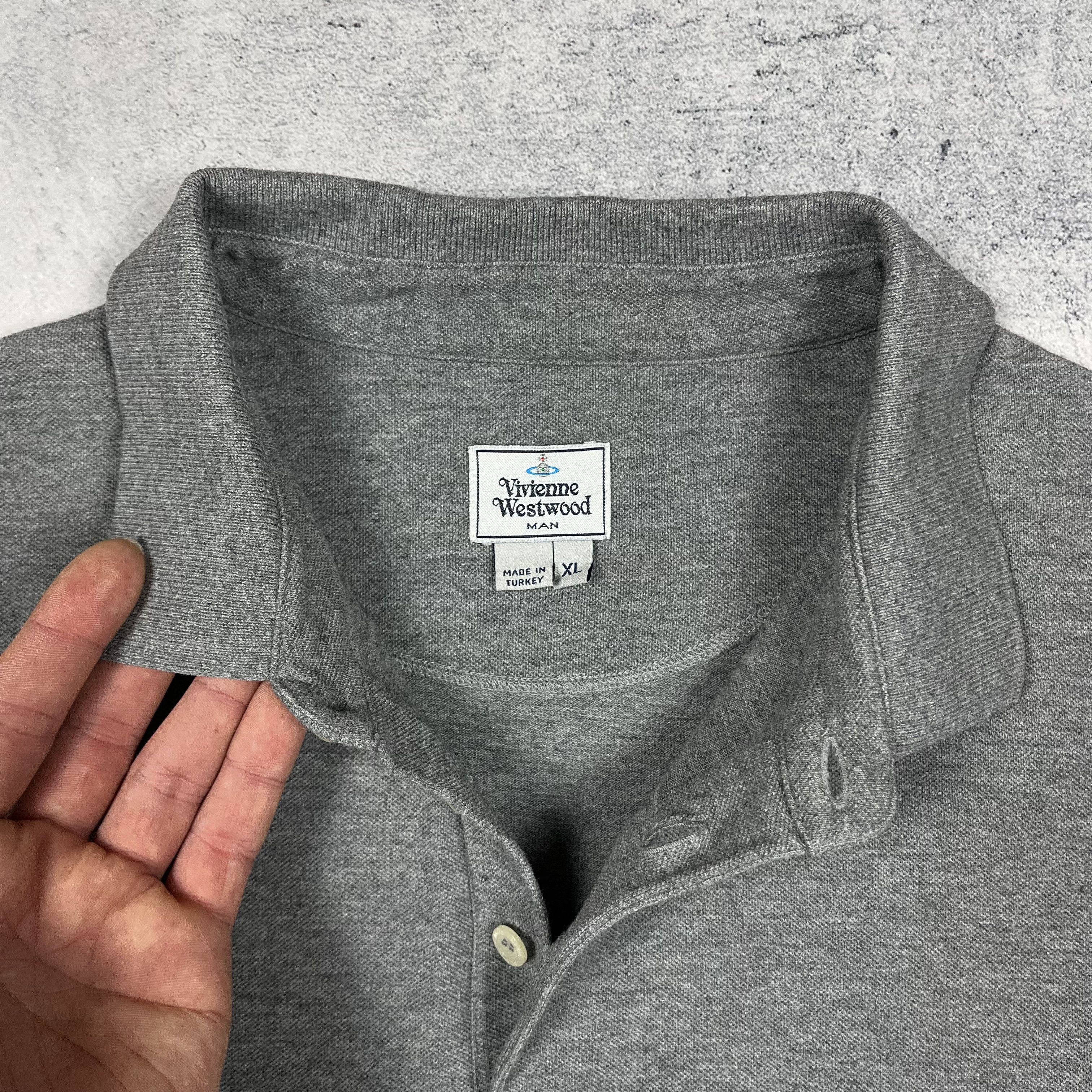 Vivienne Westwood Vivienne Westwood Orb Logo Polo Shirt Size US XL / EU 56 / 4 - 10 Thumbnail