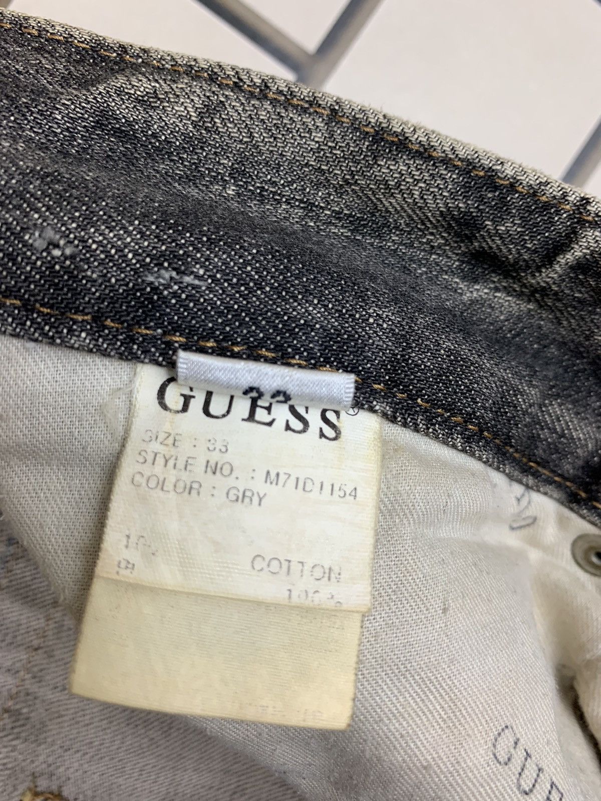 Guess Vintage Guess Custom Patchwork Distressed Denim Pants Size US 35 - 23 Thumbnail