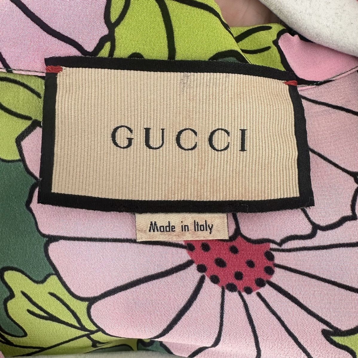 Gucci Gucci Floral Silk Bowling Shirt Size US XXL / EU 58 / 5 - 4 Thumbnail