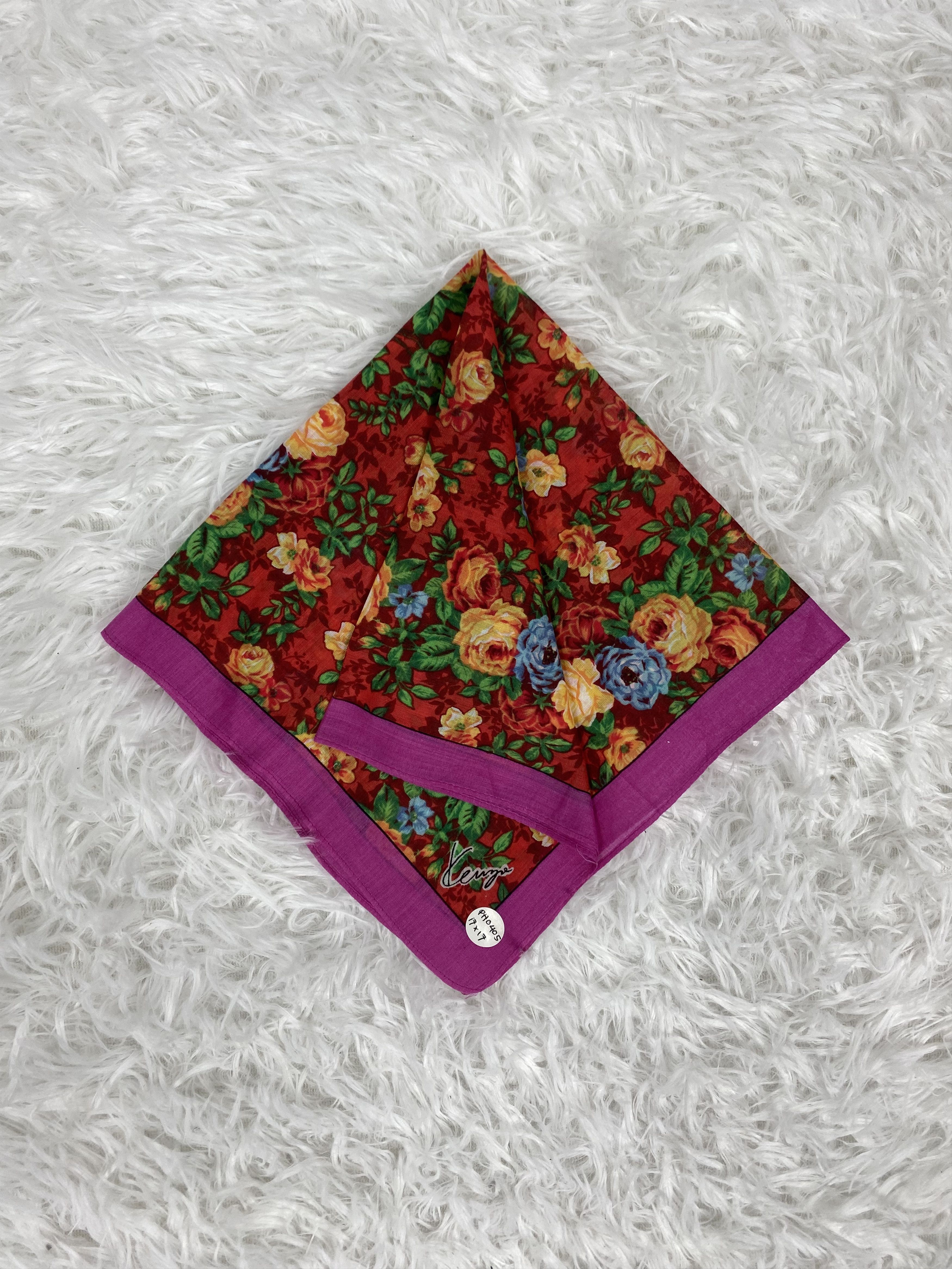 Kenzo Vintage Kenzo Handkerchief Neckerchief PH0405 Size ONE SIZE - 1 Thumbnail