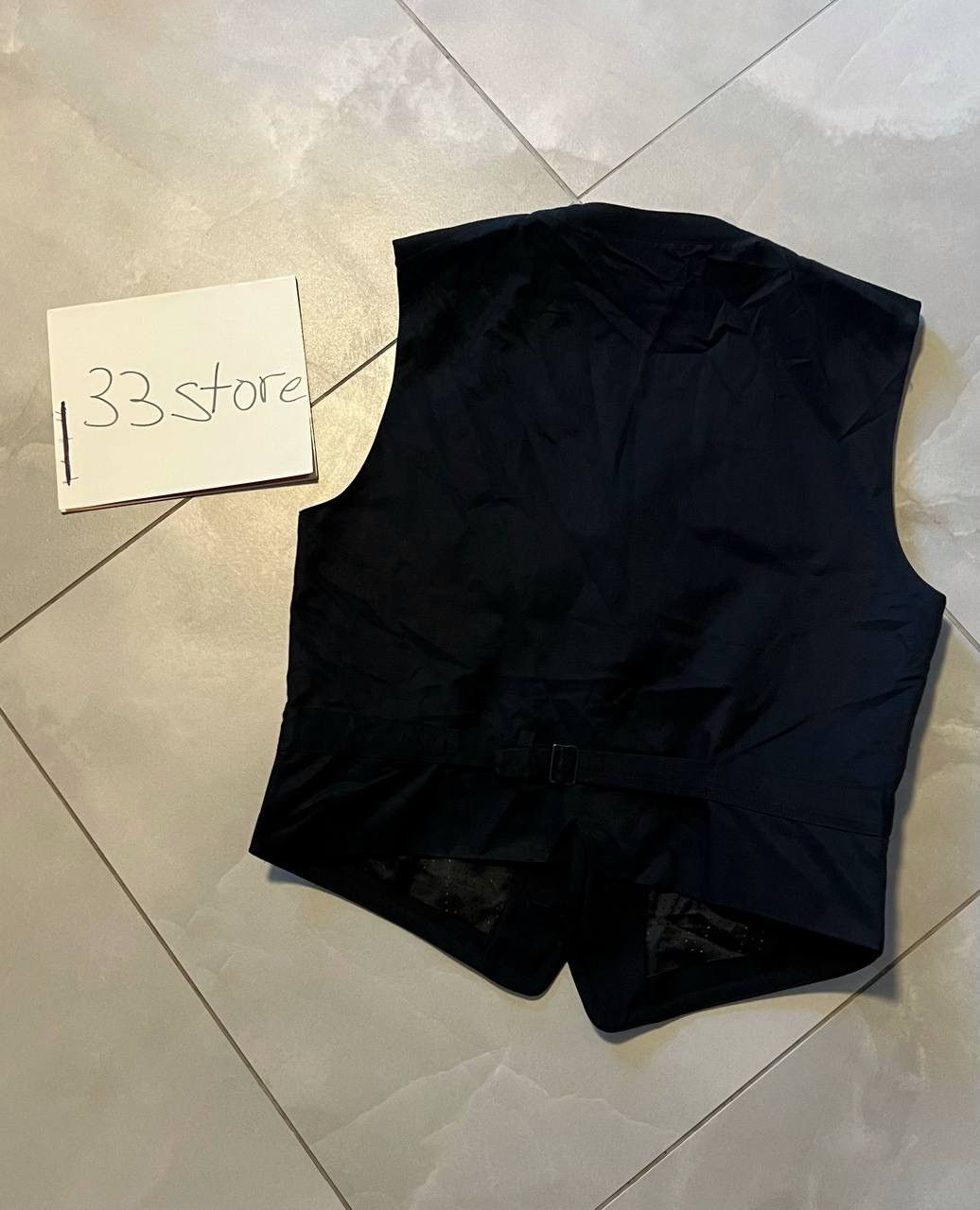 Dolce & Gabbana Dolce & Gabbana Black Waistcoat Formal Gilet Vest Size 46R - 2 Thumbnail