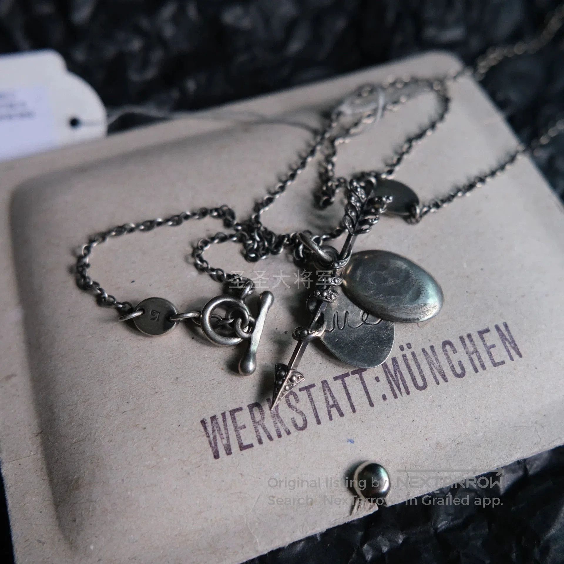 Werkstatt Munchen Silver Arrow Pendant Necklace. Size ONE SIZE - 3 Thumbnail