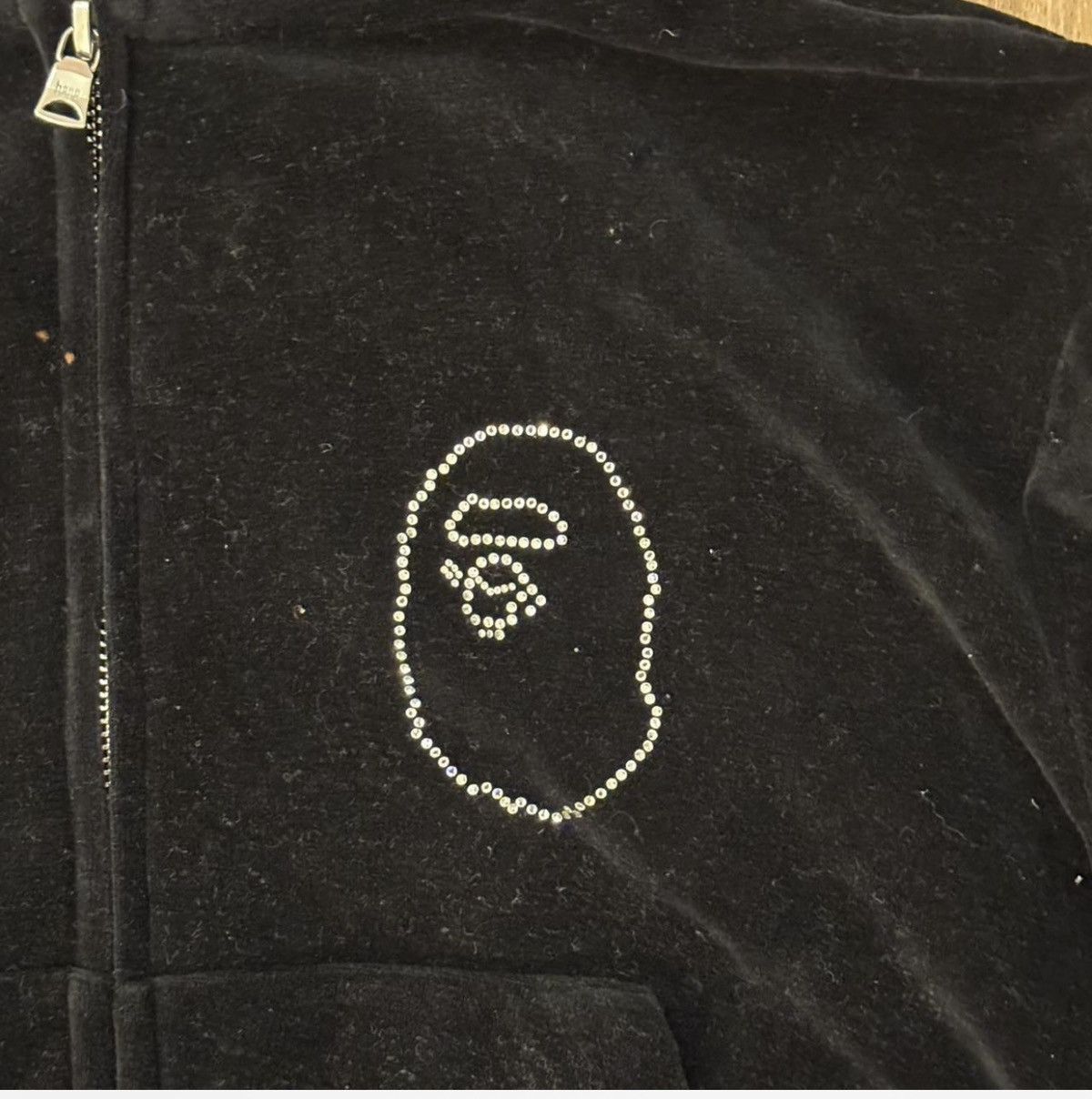 Bape bape crystal cropped zip up Size M / US 6-8 / IT 42-44 - 2 Thumbnail