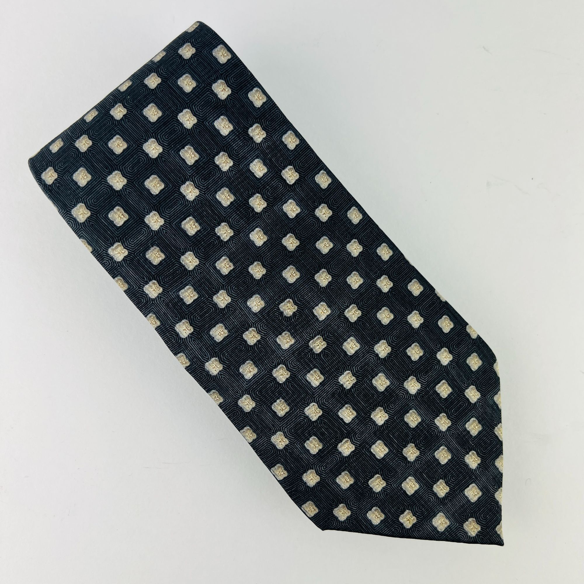 Stafford Stafford Squares 100% Silk Necktie Tie Size ONE SIZE - 1 Thumbnail