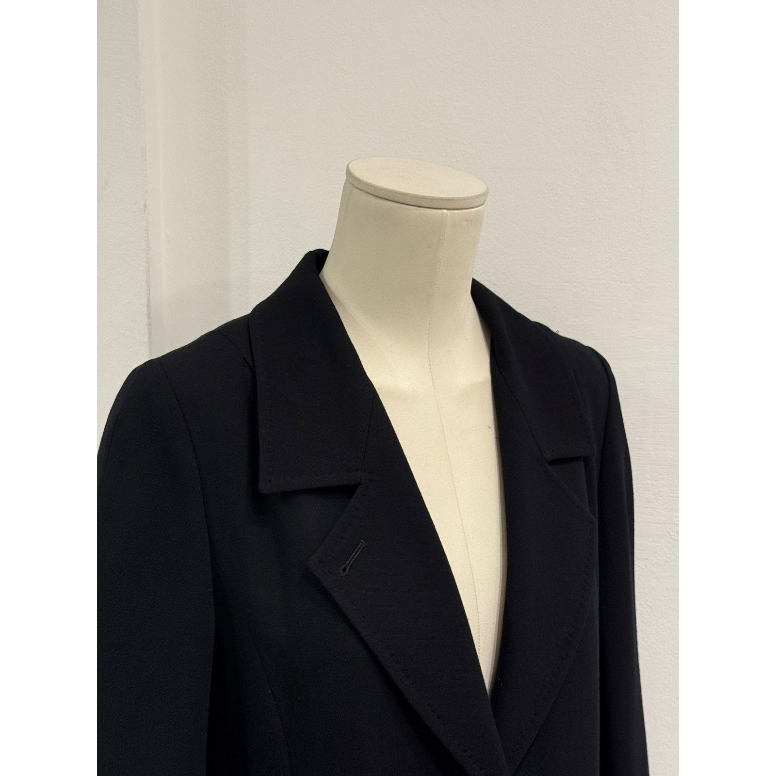 Ann Demeulemeester 2000s Ann Demeulemeester fishtail wool coat Size S / US 4 / IT 40 - 3 Thumbnail