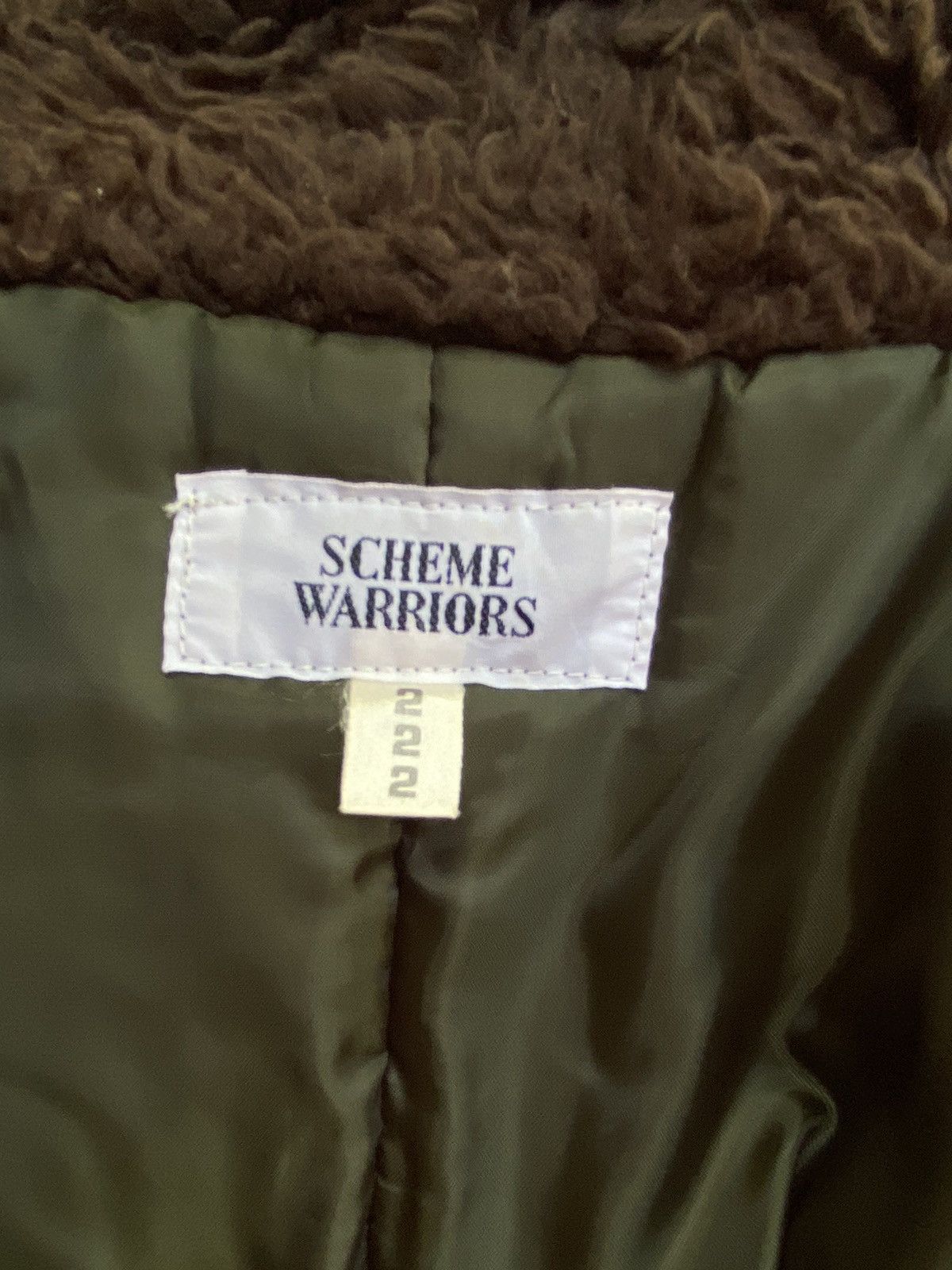 Japanese Brand SCHEME WARRIORS Jacket with Shearling Collar Size S / US 4 / IT 40 - 4 Thumbnail