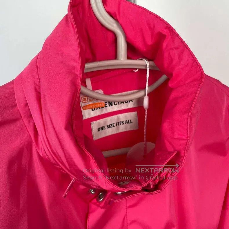 Balenciaga Balenciaga Pitaya Colored Windbreaker Size US S / EU 44-46 / 1 - 8 Thumbnail