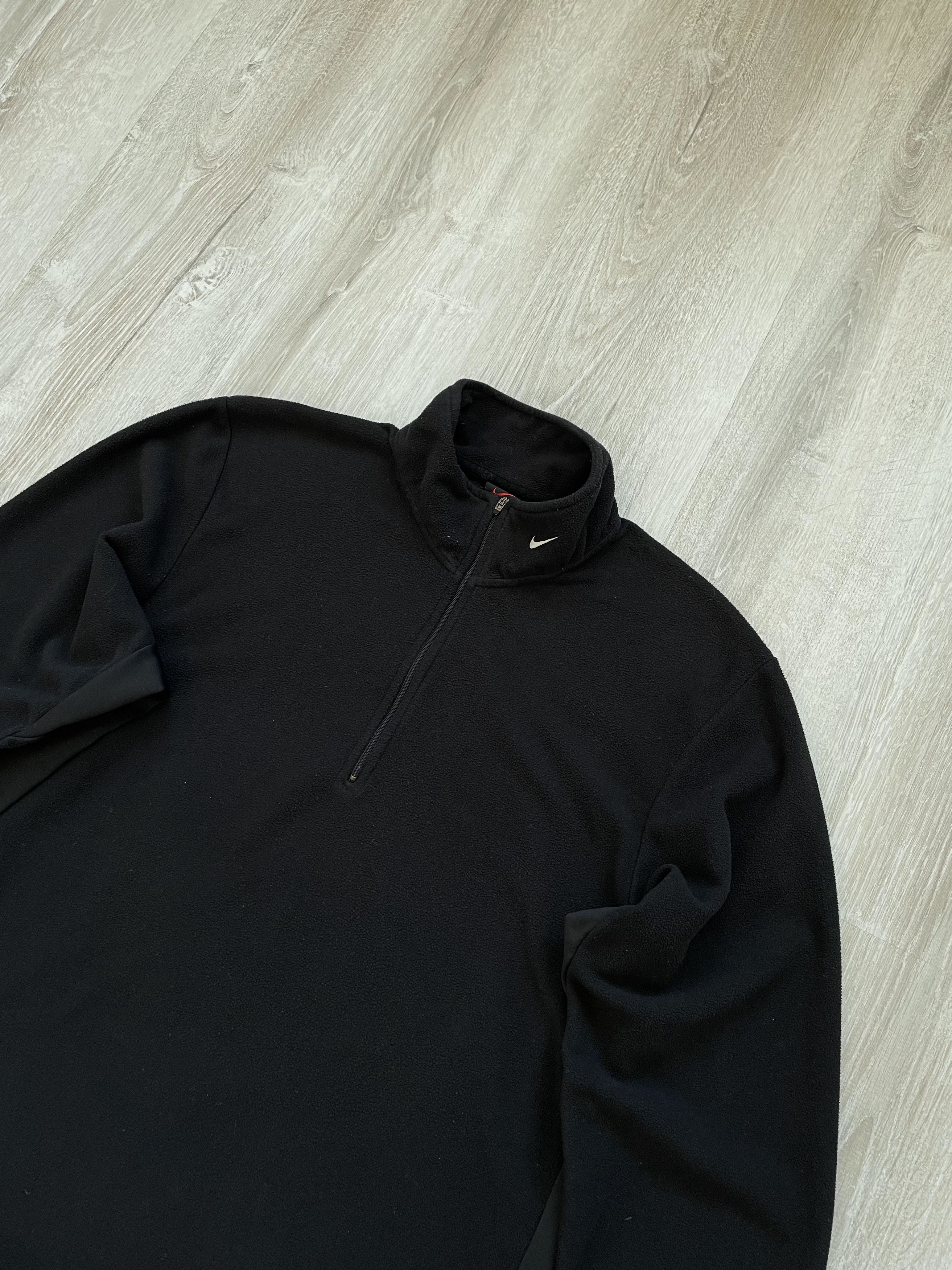 Nike Vintage 90s Nike Fleece Alpha Project Drill Mini Swoosh Size US XL / EU 56 / 4 - 3 Thumbnail