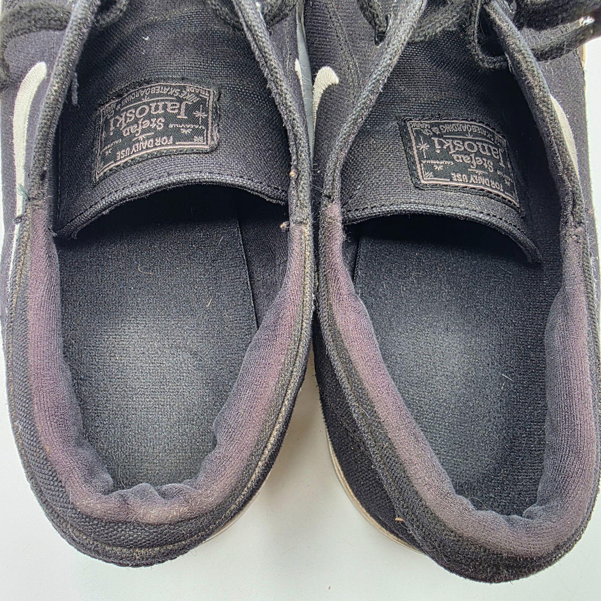 Nike Nike SB Stefan Janoski Mens Size 10 Black Canvas Skateboard Size US 10 / EU 43 - 9 Thumbnail