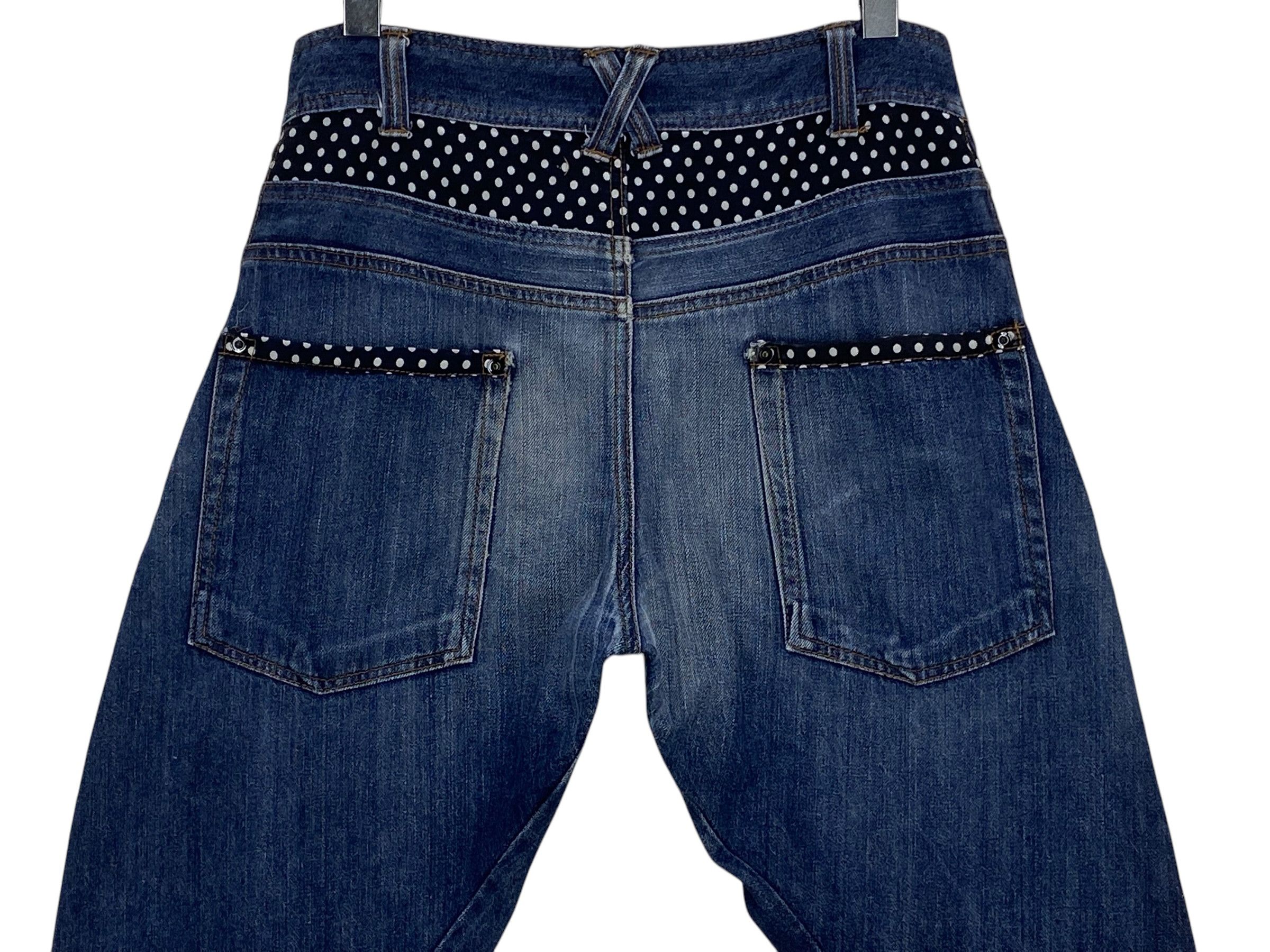 Japanese Brand Double Focus Handcrafted Light Wash Denim Size US 31 - 6 Thumbnail