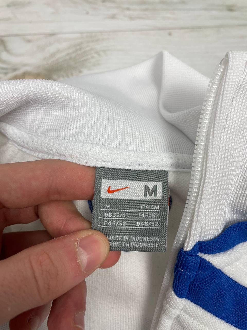 Nike Nike Netherlands 2008 2009 Training Football Track Jacket Size US M / EU 48-50 / 2 - 9 Thumbnail
