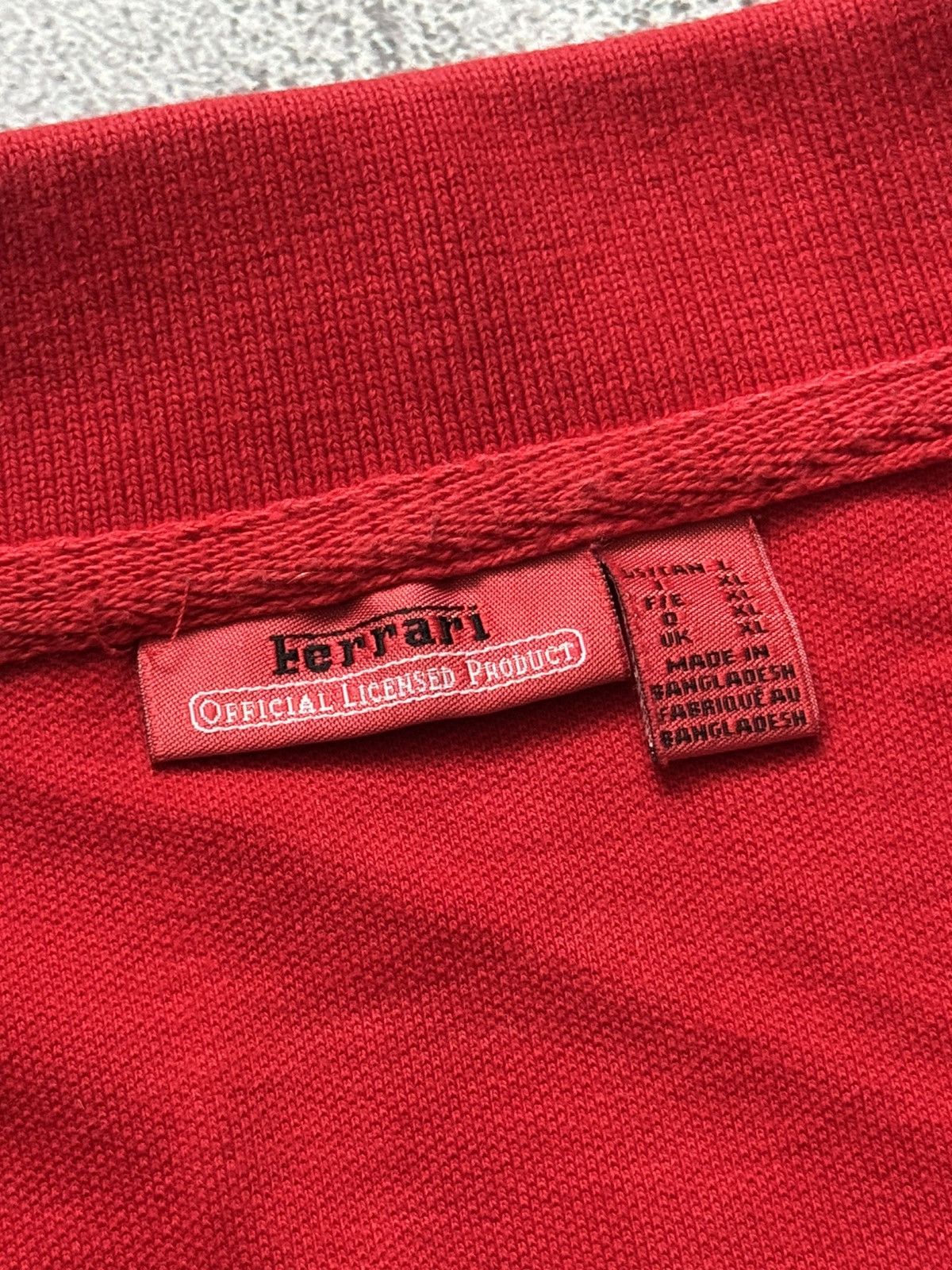 Ferrari × Vintage Ferrari XL Red polo tee T-shirt tank racing Size US XL / EU 56 / 4 - 9 Thumbnail