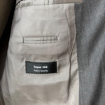Hugo Boss Hugo Boss Rosselini Movie Blazer Sport Coat Pure Wool 3 Butt Size 40R - 12 Thumbnail