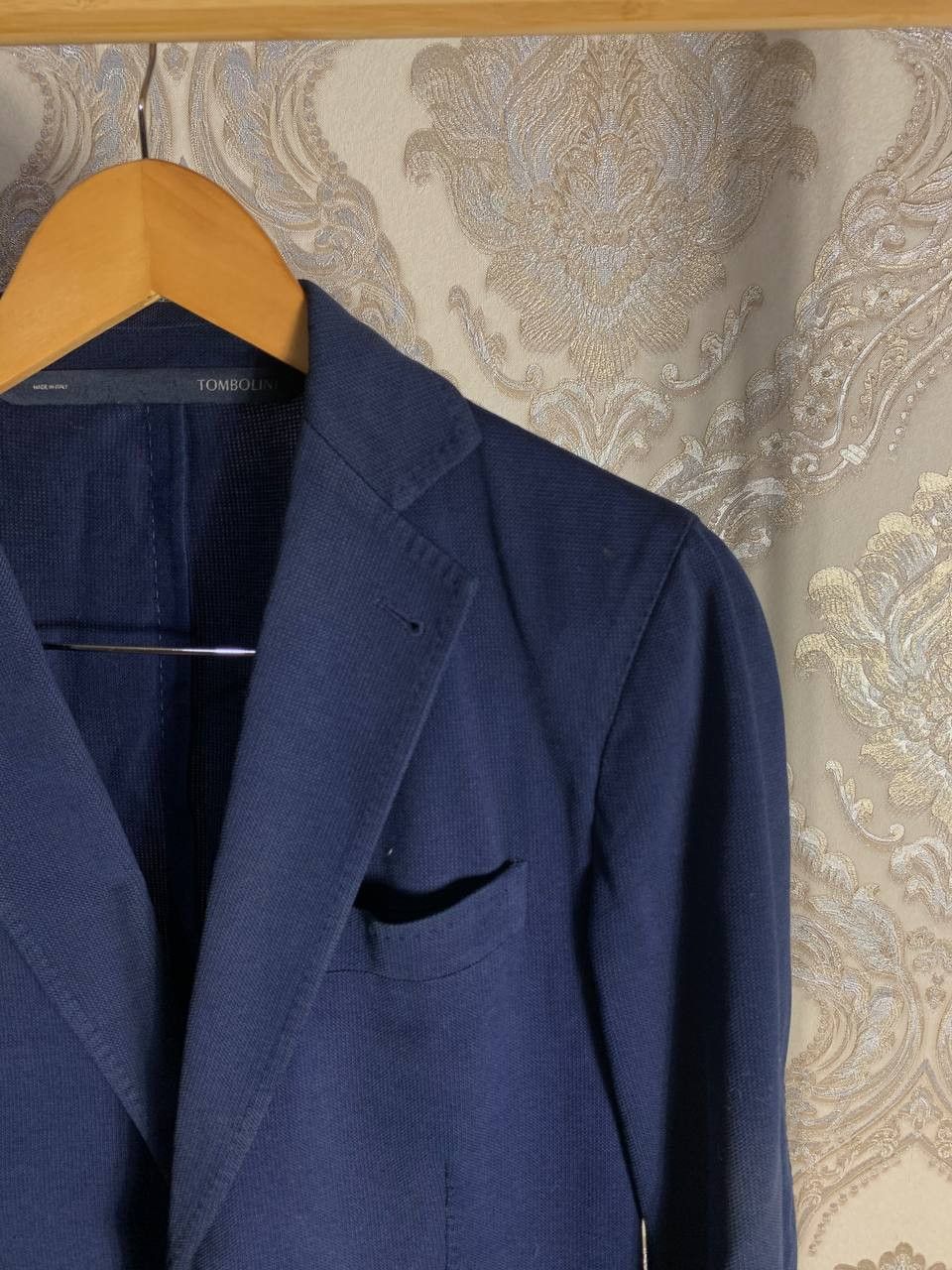 Tombolini Tombolini Loro Piana Italian Designer Blazer Classic Casual Size 48R - 2 Thumbnail