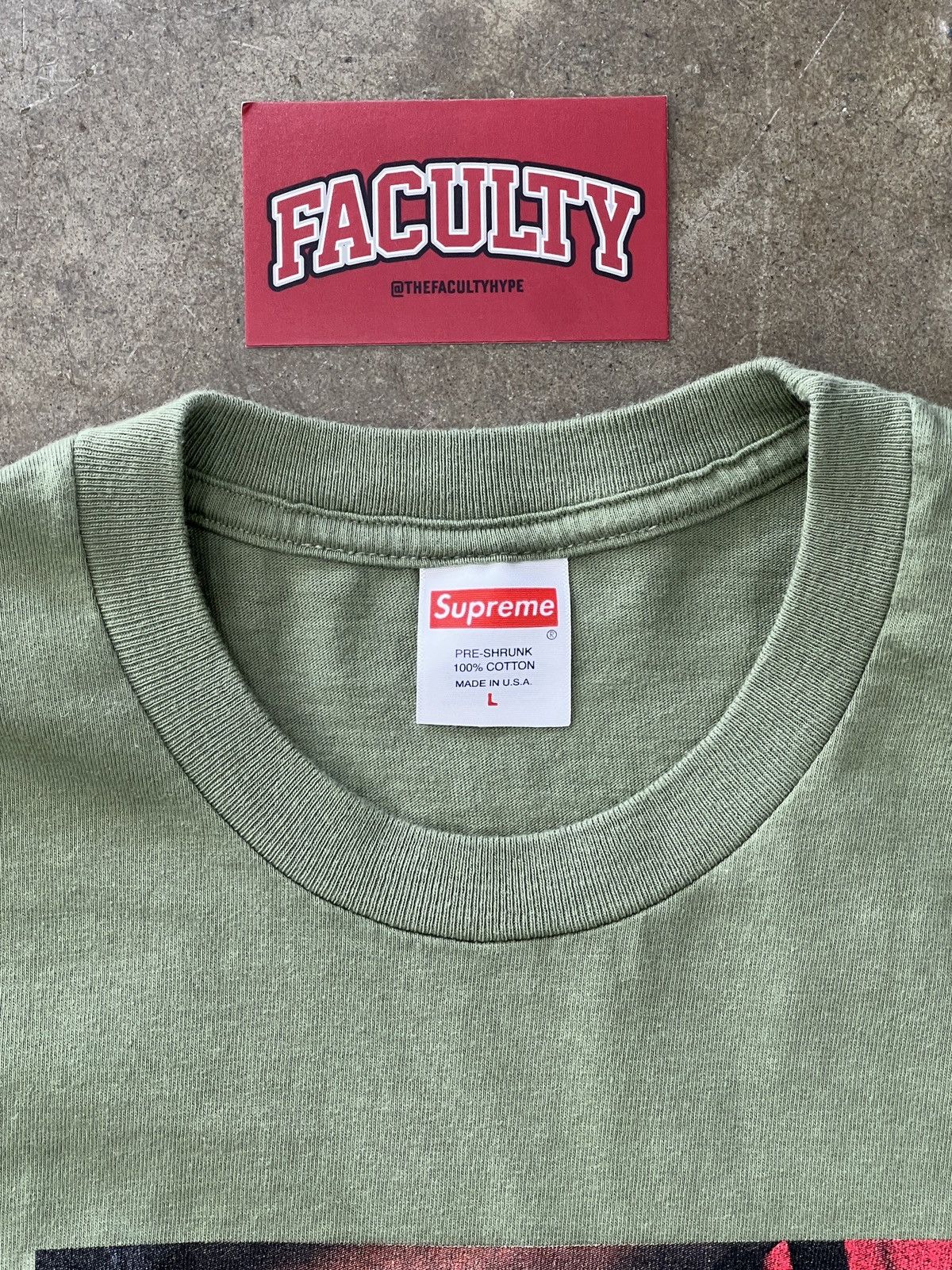 Supreme Supreme Irak Cast Tee Large Size US L / EU 52-54 / 3 - 3 Thumbnail