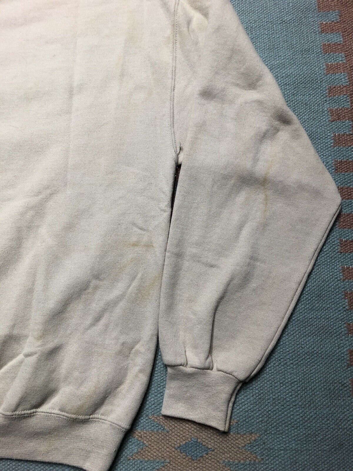 Vintage Crewneck Sweatshirt Embroidered Butterfly Nature Animal M Size US M / EU 48-50 / 2 - 7 Thumbnail