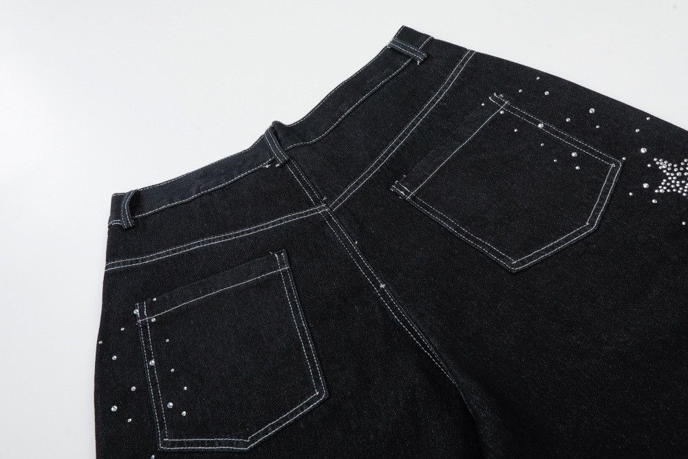 Japanese Brand Male star loose casual straight leg denim shorts Size US 32 / EU 48 - 6 Thumbnail