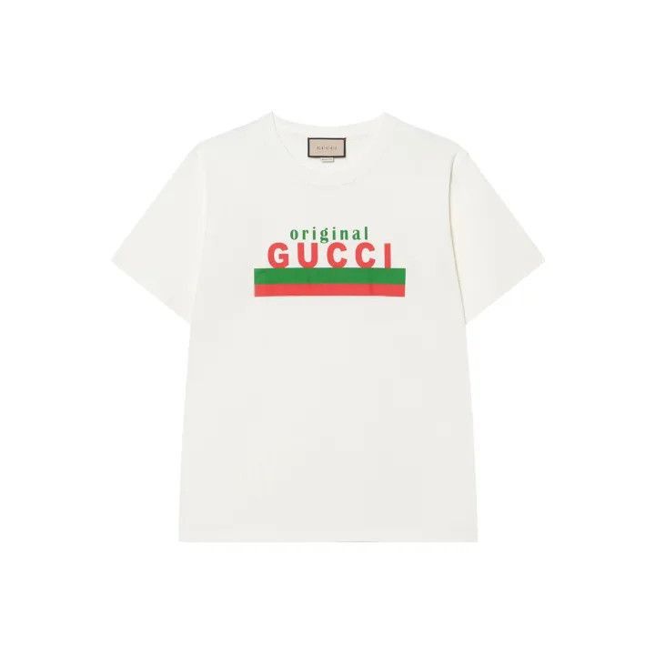 Gucci Gucci Gucci Original Logo Short Sleeve T-Shirt -2506 Size US M / EU 48-50 / 2 - 1 Thumbnail