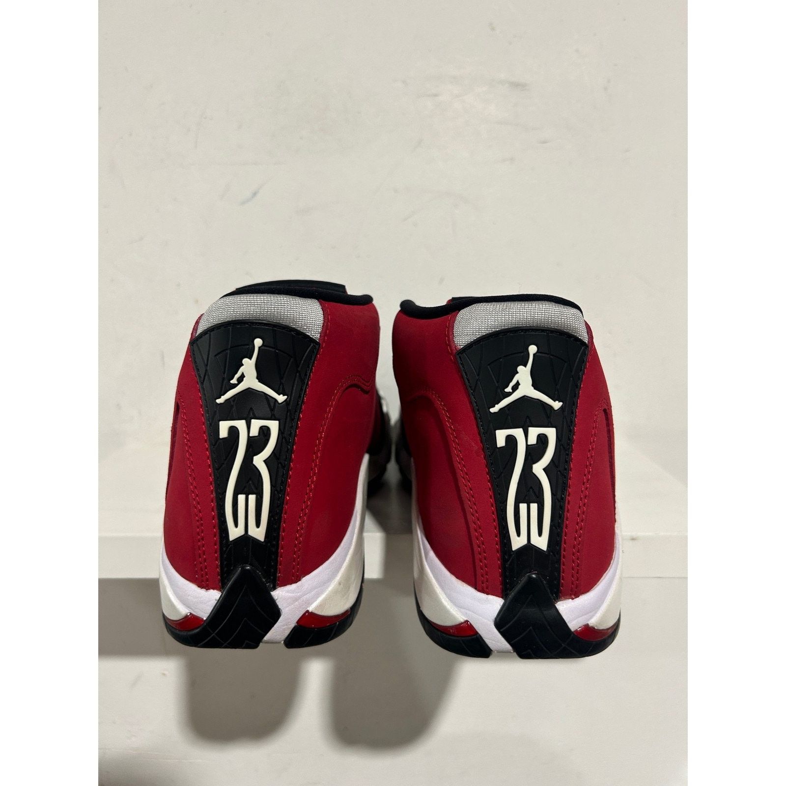 Nike JORDAN 14 RETRO GYM RED TORO SIZE 7.5 PREOWNED Size US 7.5 / EU 40-41 - 3 Thumbnail