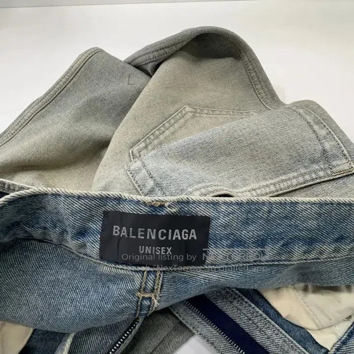 Balenciaga Balenciaga SS24 Water-Washed Denim Pants for All. Size US 27 - 3 Thumbnail