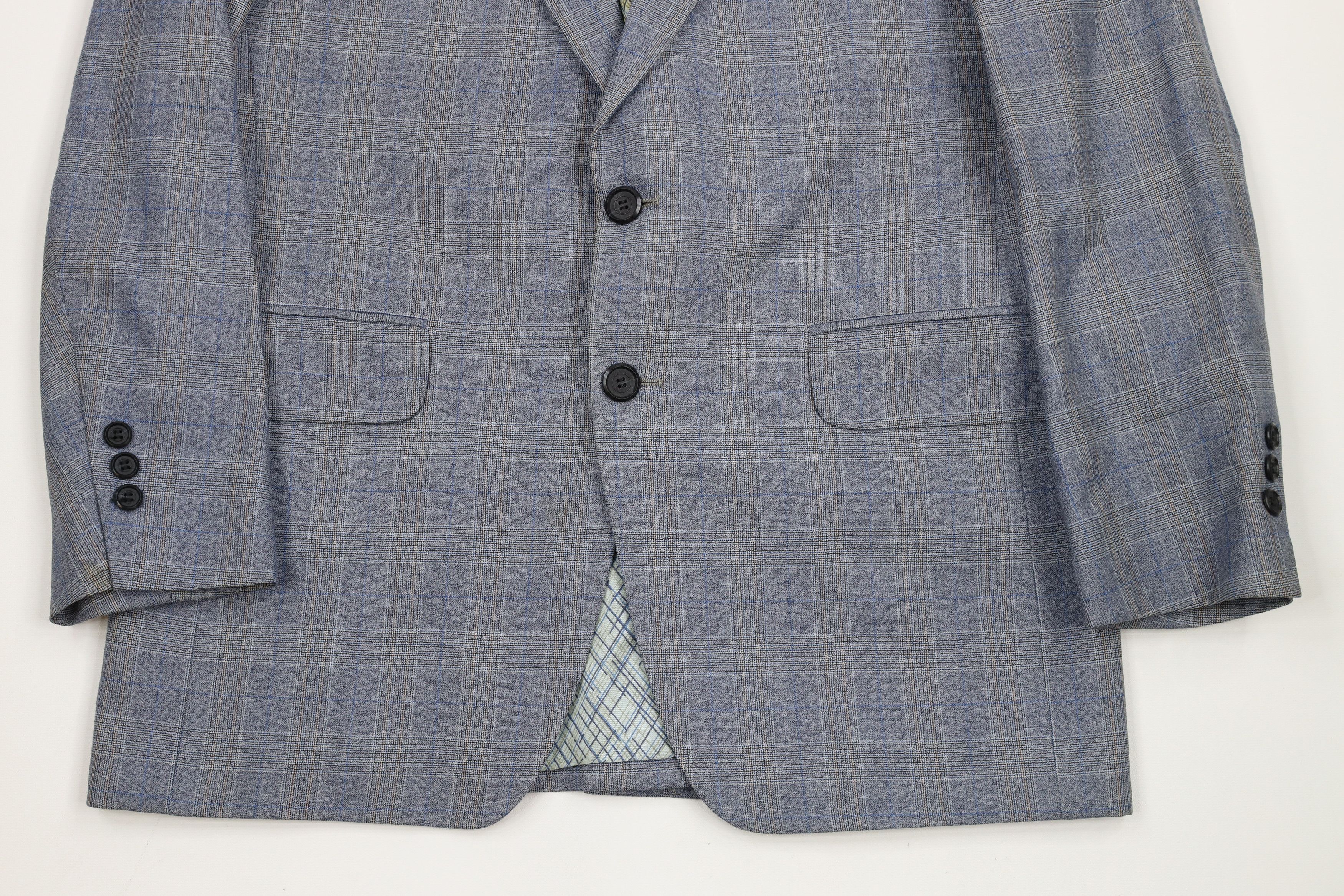 Vintage Vintage 70s Streetwear Distressed Wool Blend 3 Piece Suit Size 40R - 5 Thumbnail