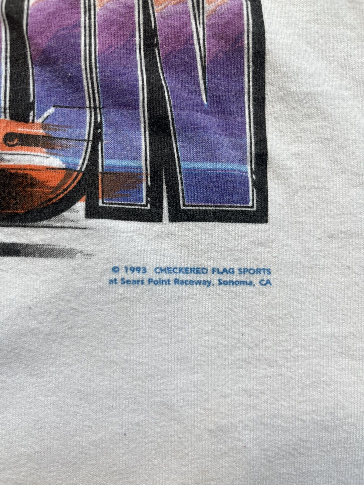 NASCAR Vintage 1993 Alan Kulwicki NASCAR Tee Size US L / EU 52-54 / 3 - 5 Thumbnail
