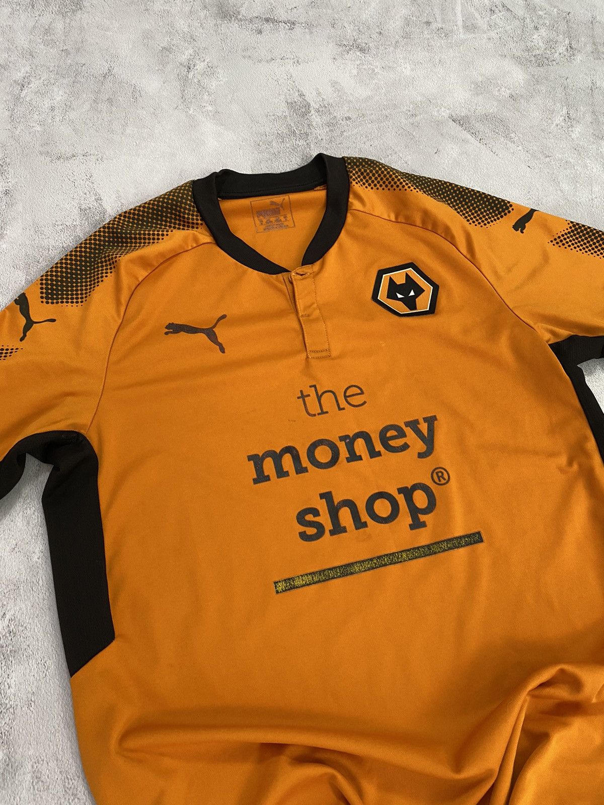 Puma 🐺 Vintage Jersey Wolverhampton Home kit Size US M / EU 48-50 / 2 - 2 Thumbnail
