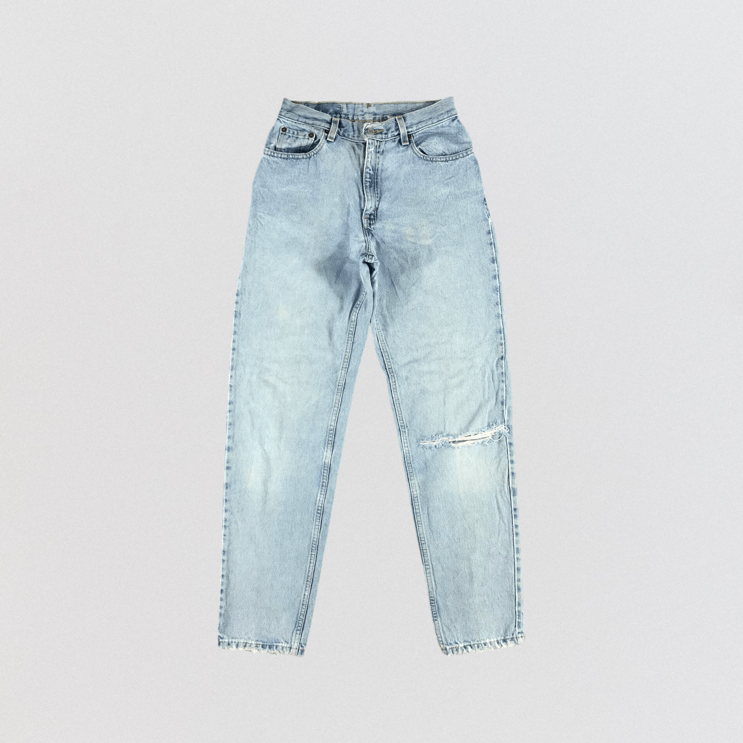 Levi's × Vintage Vintage 90s Light Wash Levis 550 Jeans-JM3003 Size US 28 / EU 44 - 1 Thumbnail