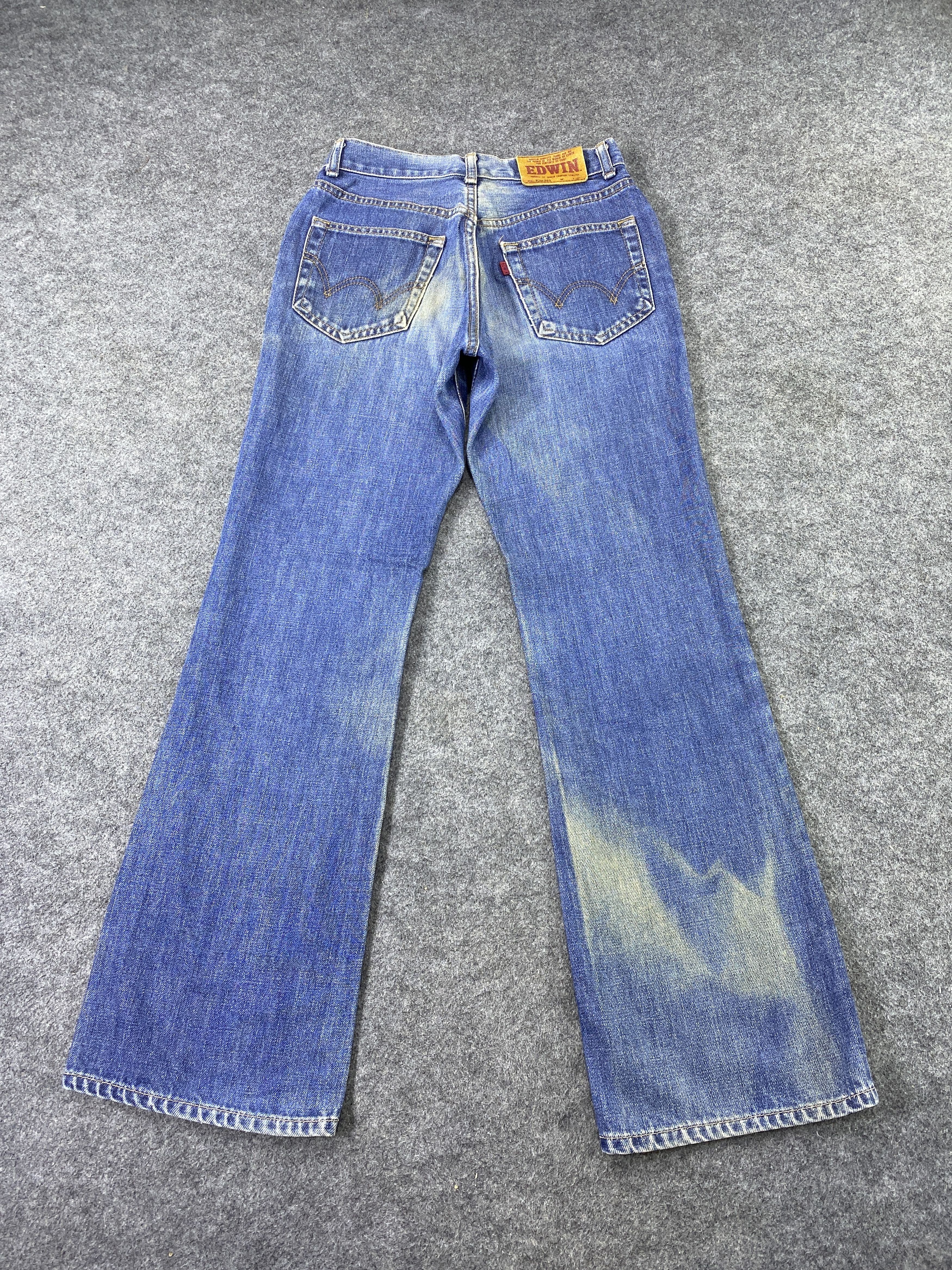 Edwin Edwin Miss 503 Blue Wash Jeans - J1114 Size 25" / US 0 / IT 36 - 4 Thumbnail