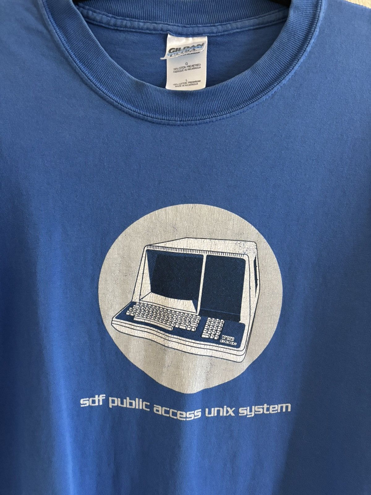 Vintage Vintage Tech late 90s SDF Public Access Tee Size US L / EU 52-54 / 3 - 2 Thumbnail