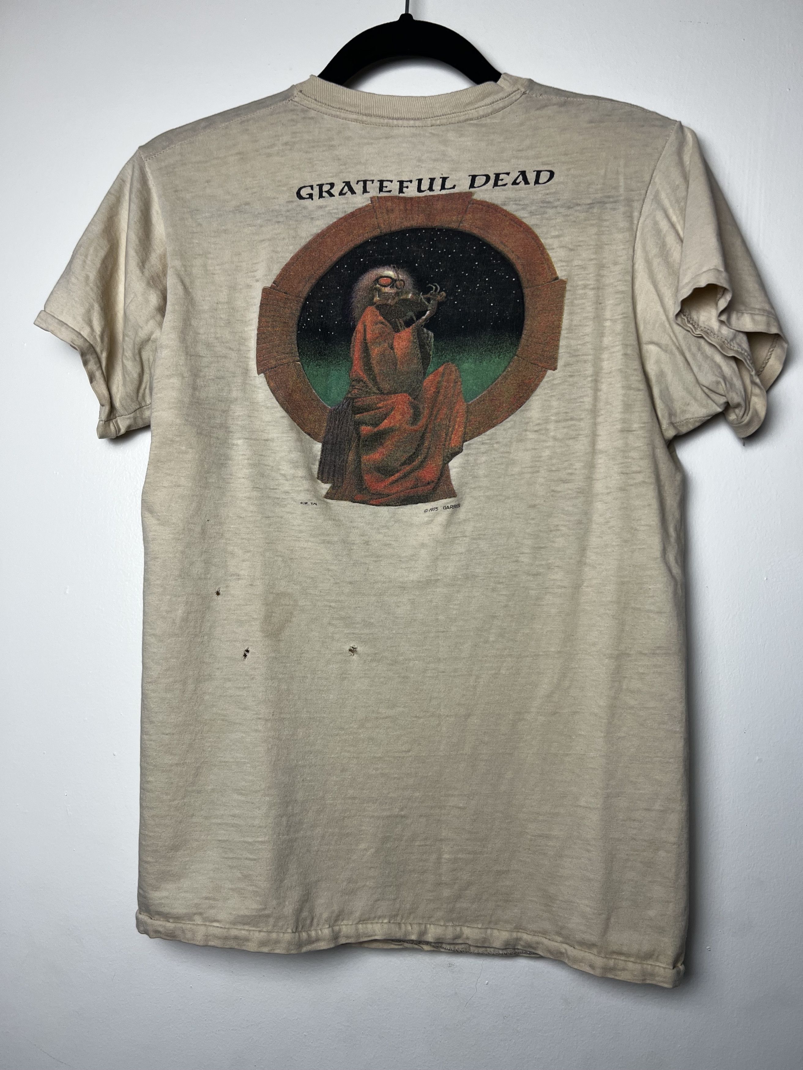 Grateful Dead Vintage 1975 Grateful Dead Garris Graphic Band T-shirt Size US S / EU 44-46 / 1 - 8 Thumbnail
