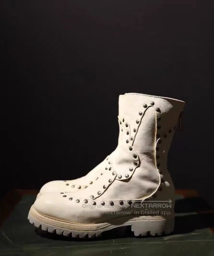 Guidi GUIDI 788V_RV Studded Ankle Boots. Size US 6 / IT 36 - 2 Thumbnail